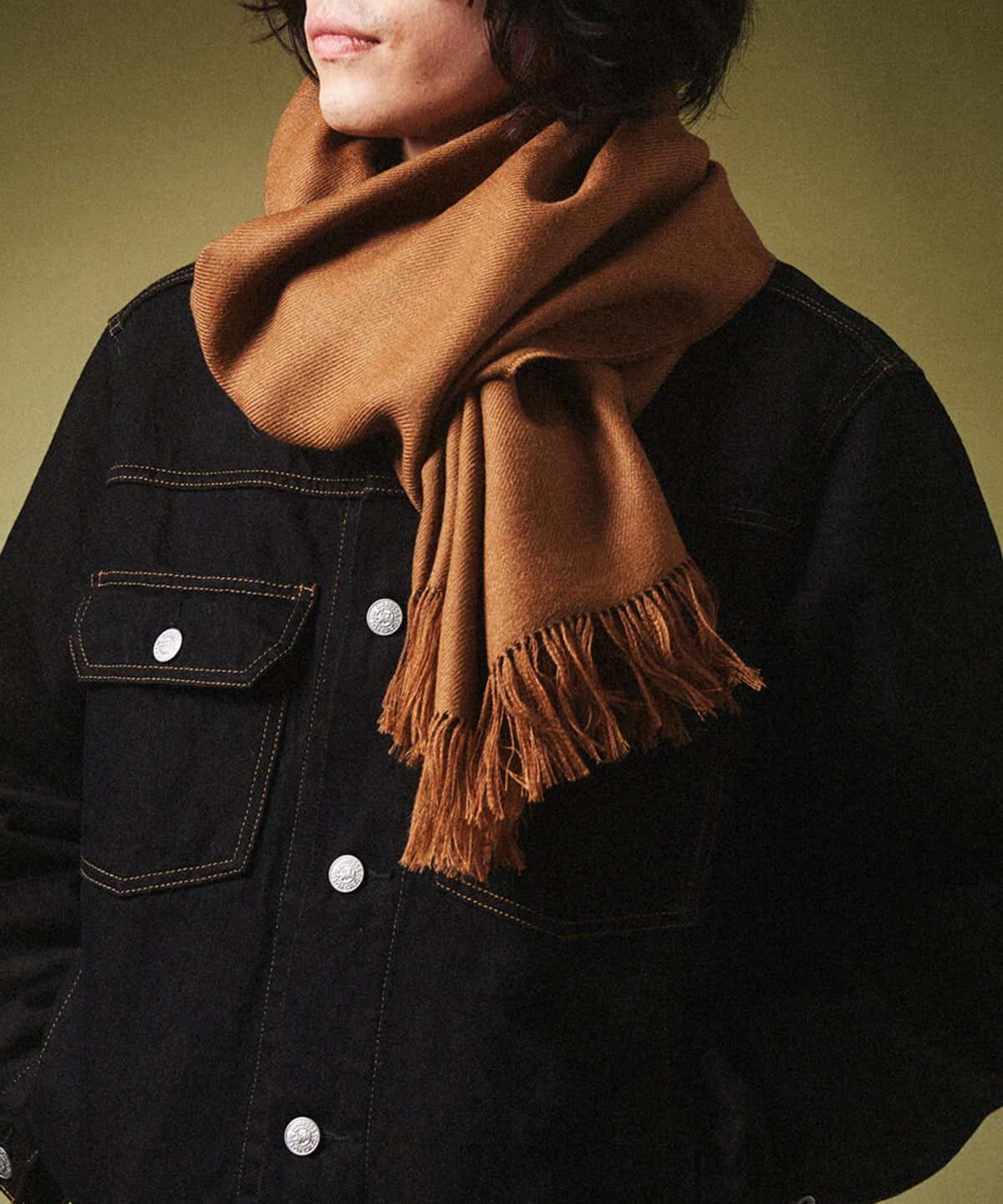 Non Brushed Large Stole