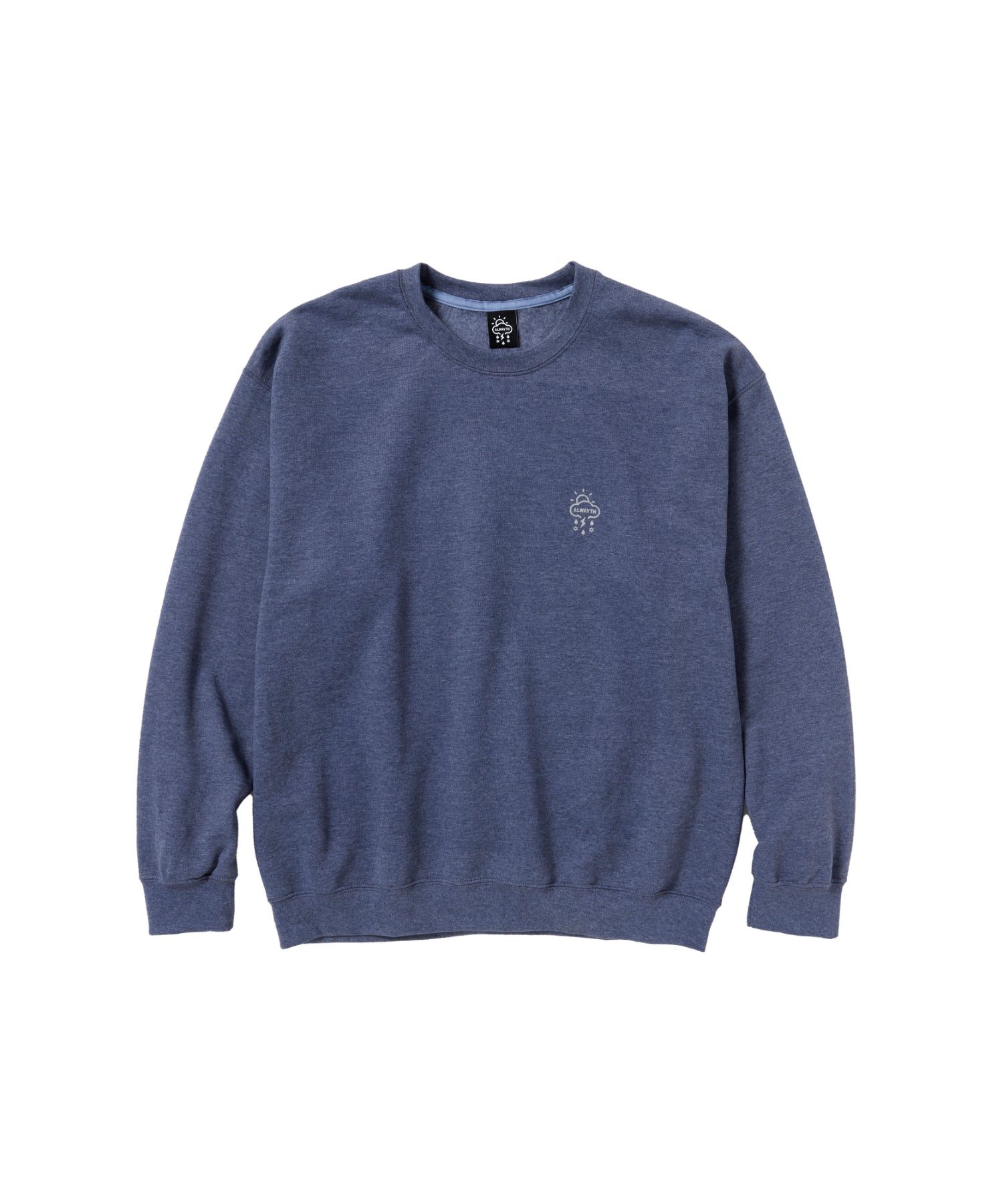 REFLECTIVE LOGO CREWNECK - ALWAYTH (オルウェイズ) - tops (トップス 