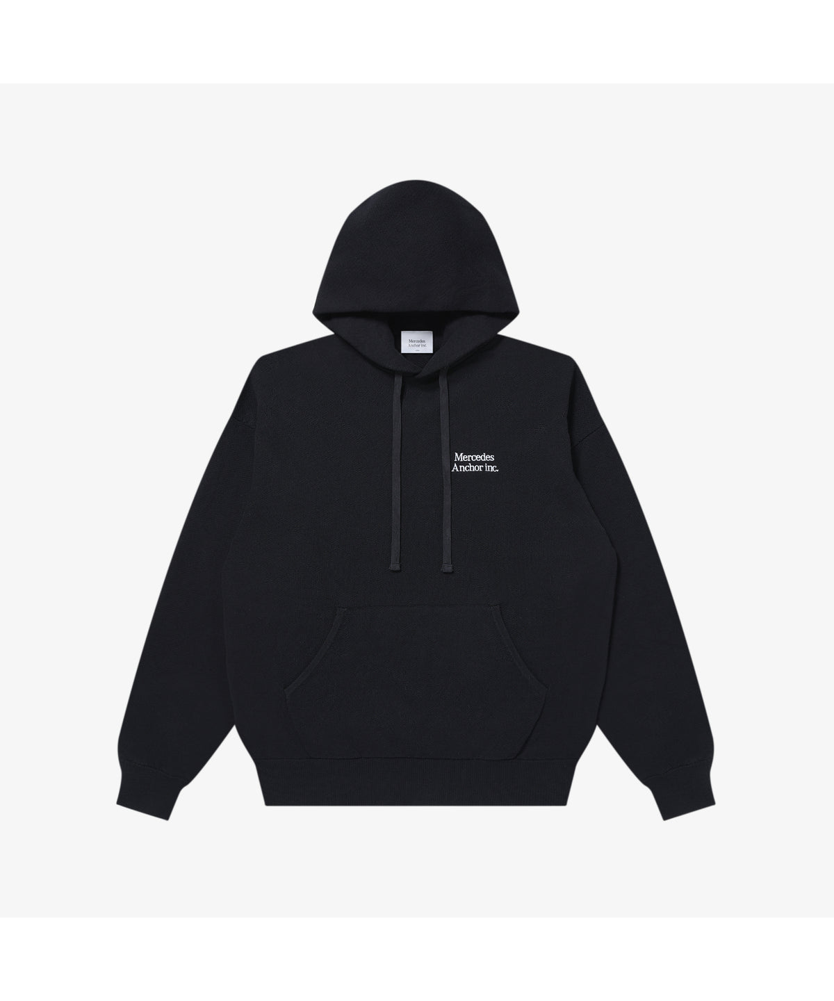 CASHMERE BLENDED KNIT HOODIE