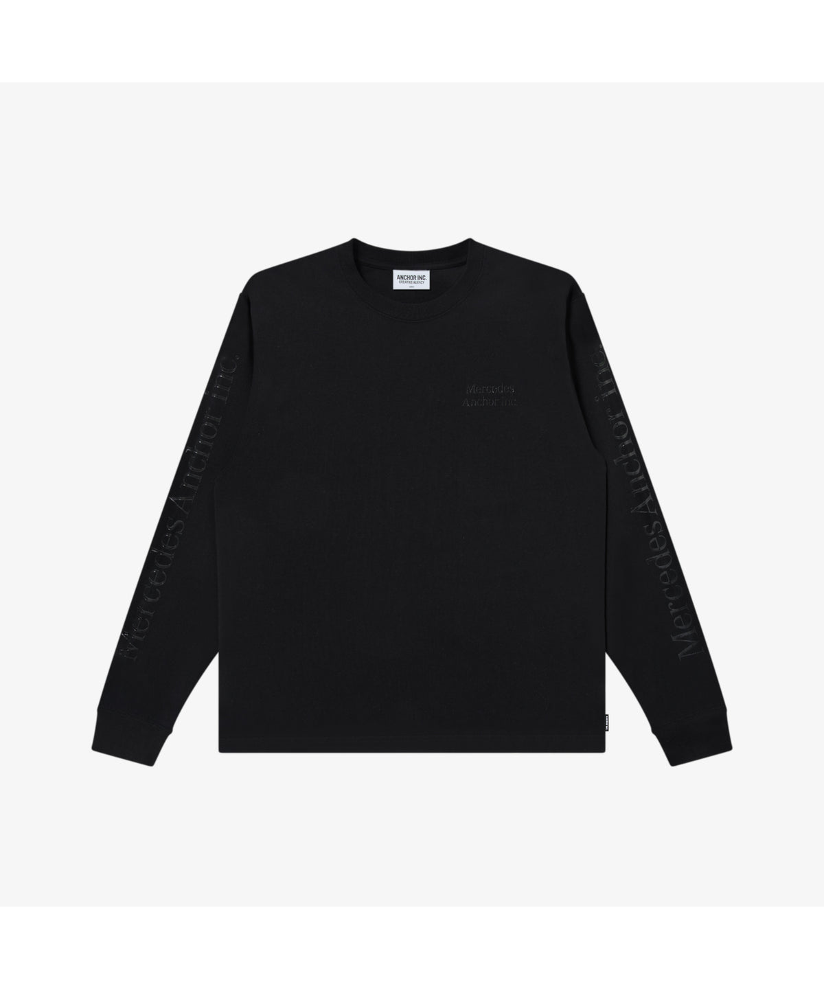 CLEAR PRINTED L/S TEE