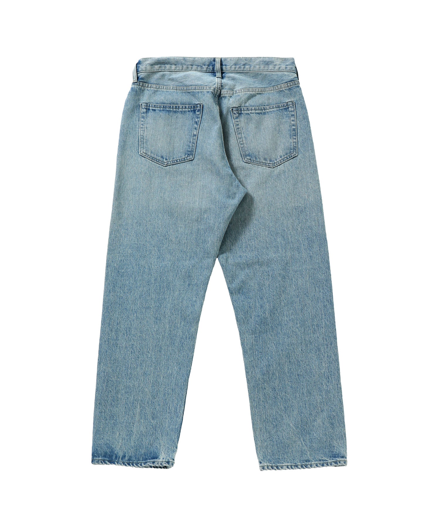 Washed Denim Pants