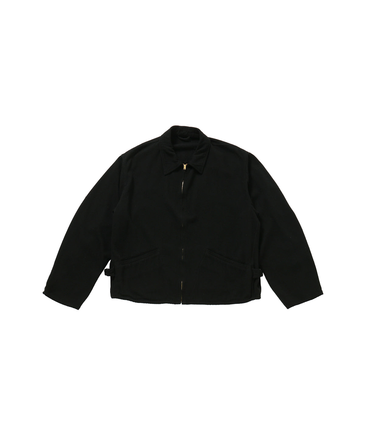 シルクネップ ジップショートジャケット
