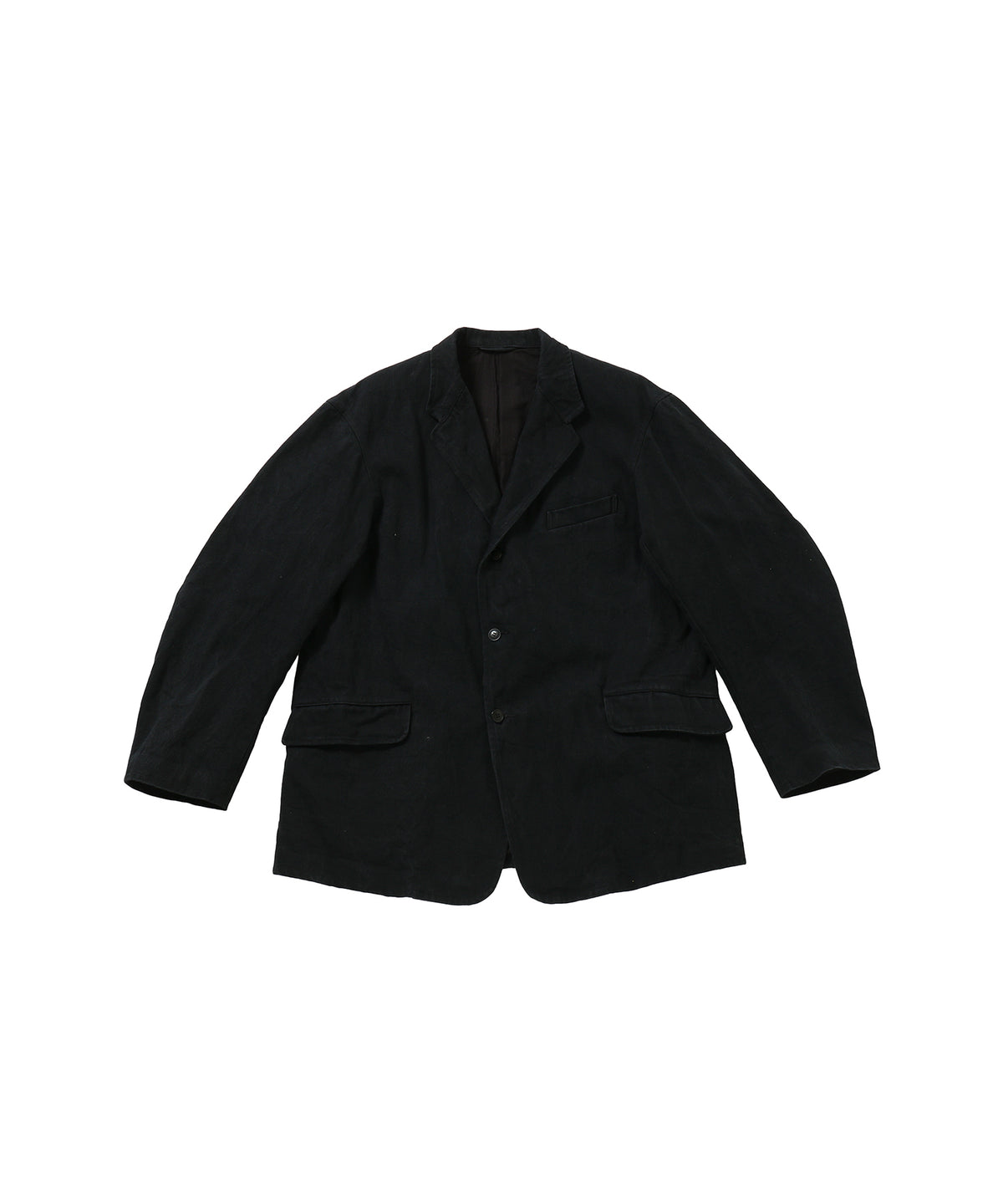 ブラックドリル ジャケット