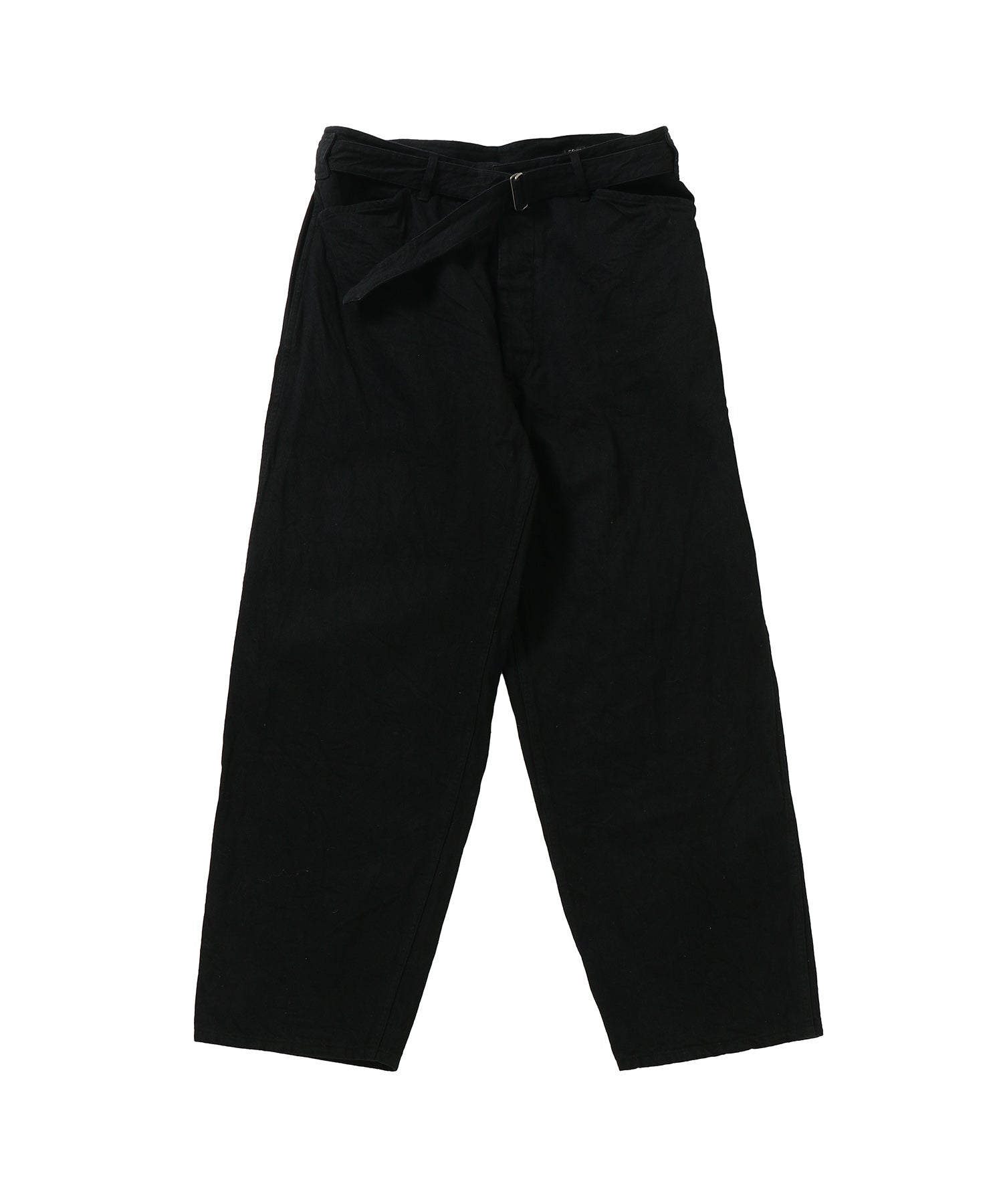 デニム ベルテッドパンツ - COMOLI (コモリ) - bottom (ボトムス デニム ベルテッドパンツ - COMOLI (コモリ) - bottom (ボトムス