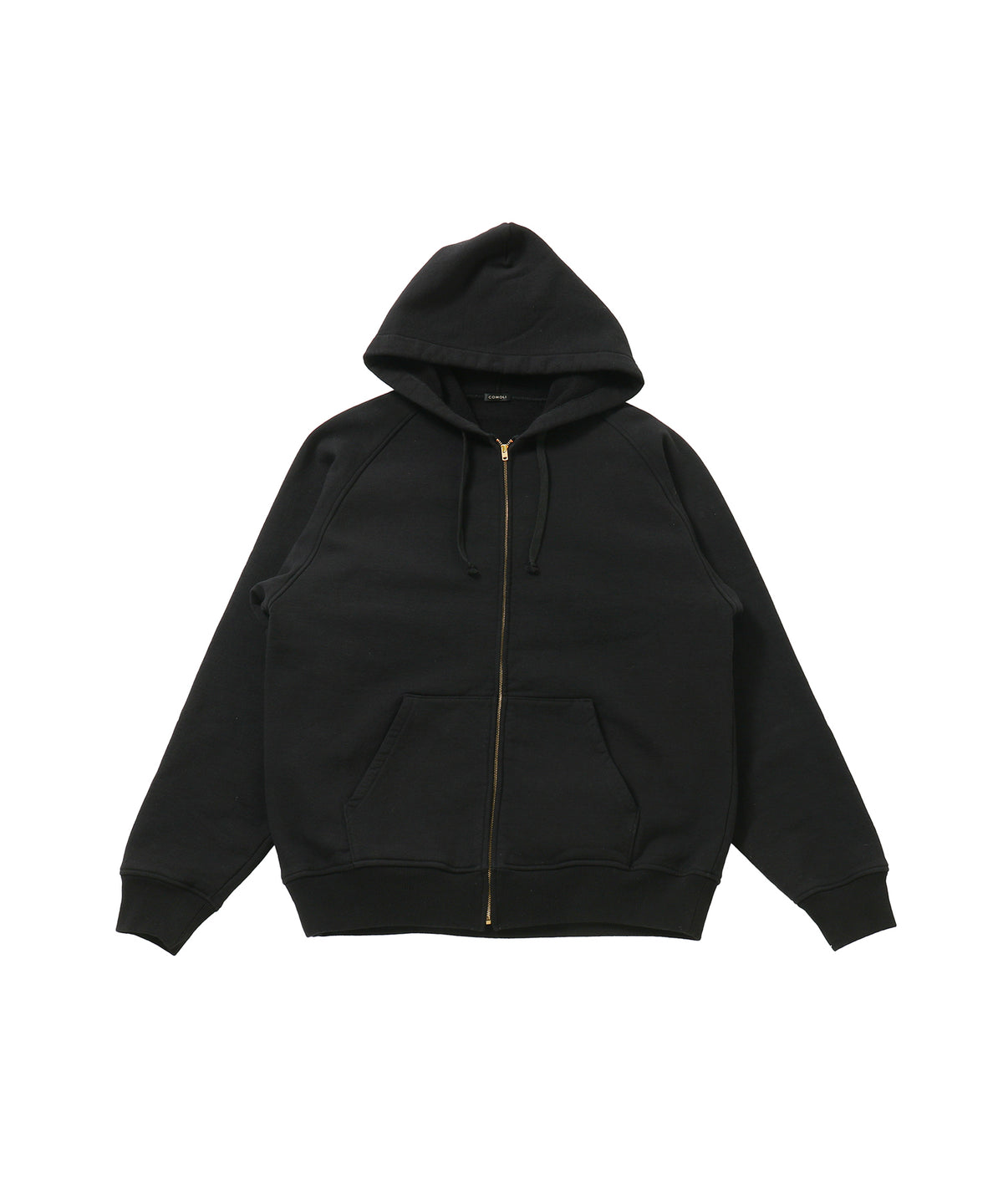 コットン裏毛 ジップパーカ