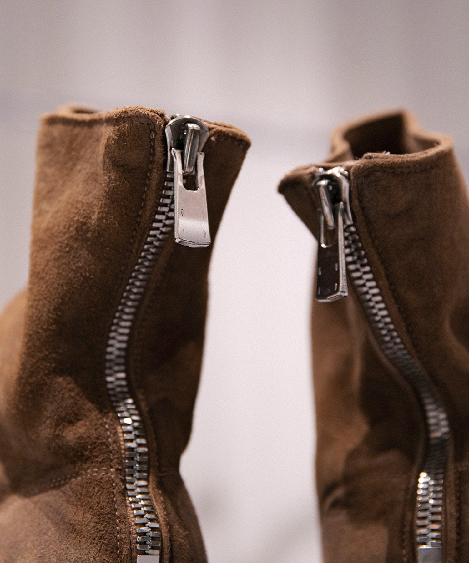 GUIDI バックジップブーツ COMOLI別注カラー
