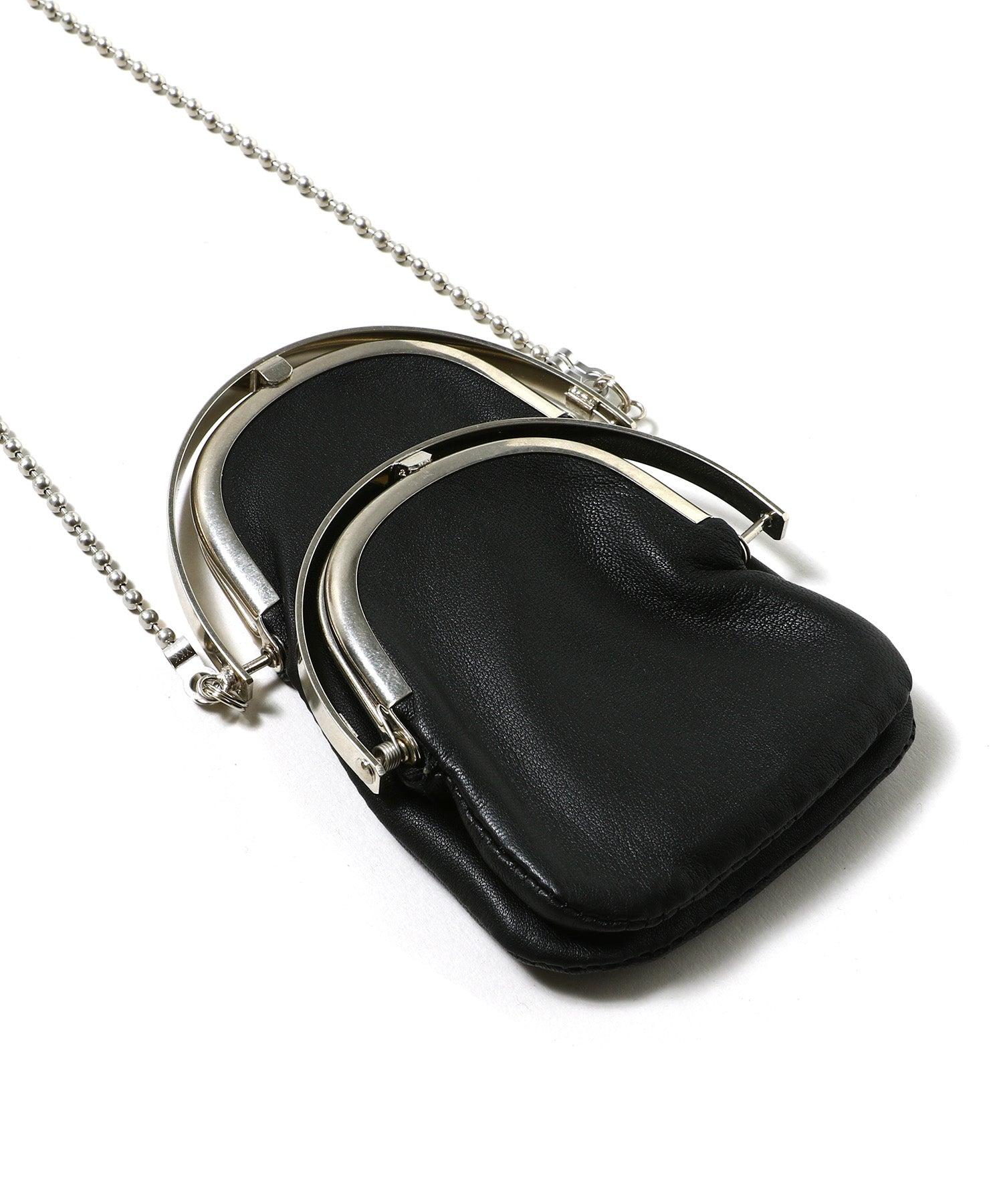 CHAIN DOUBLE FRAME PURSE