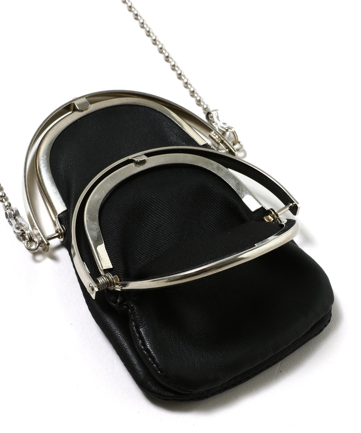 CHAIN DOUBLE FRAME PURSE