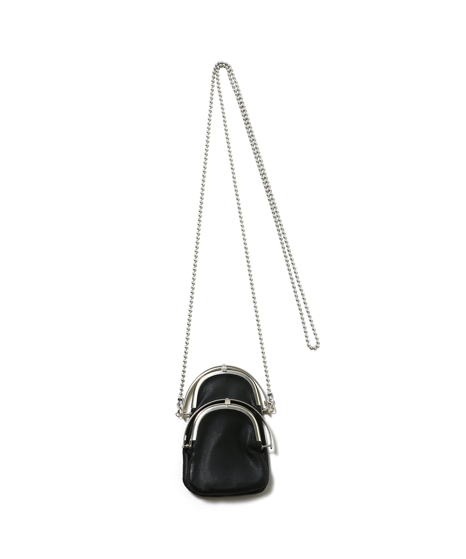 CHAIN DOUBLE FRAME PURSE