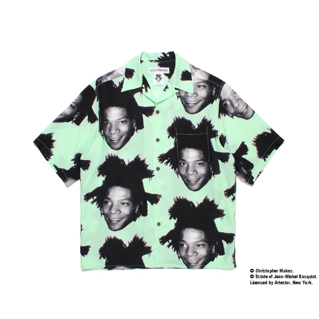 JEAN-MICHEL BASQUIAT / S/S HAWAIIAN SHIRT ( TYPE-1 )