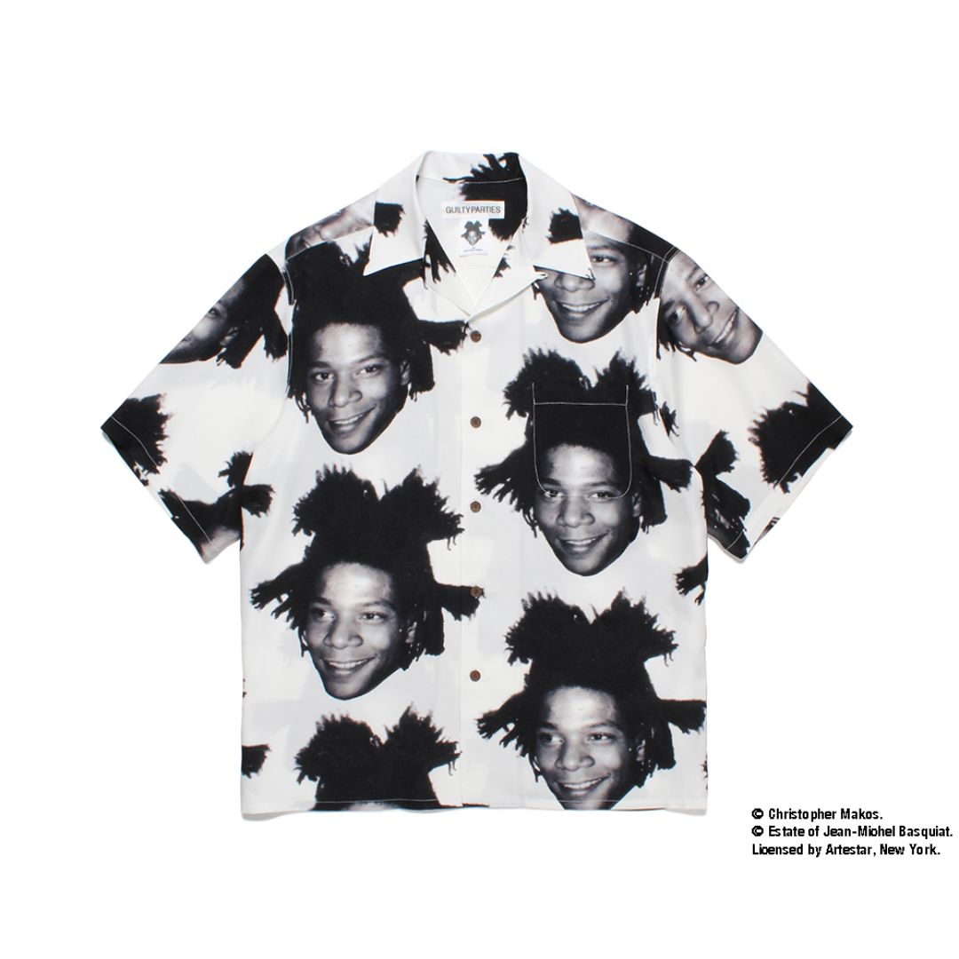 JEAN-MICHEL BASQUIAT / S/S HAWAIIAN SHIRT ( TYPE-1 )