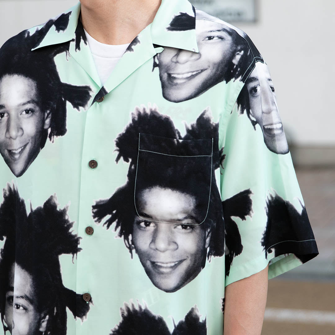 JEAN-MICHEL BASQUIAT / S/S HAWAIIAN SHIRT ( TYPE-1 )