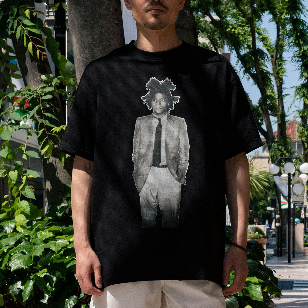 JEAN-MICHEL BASQUIAT / CREW NECK T-SHIRT ( TYPE-2 )