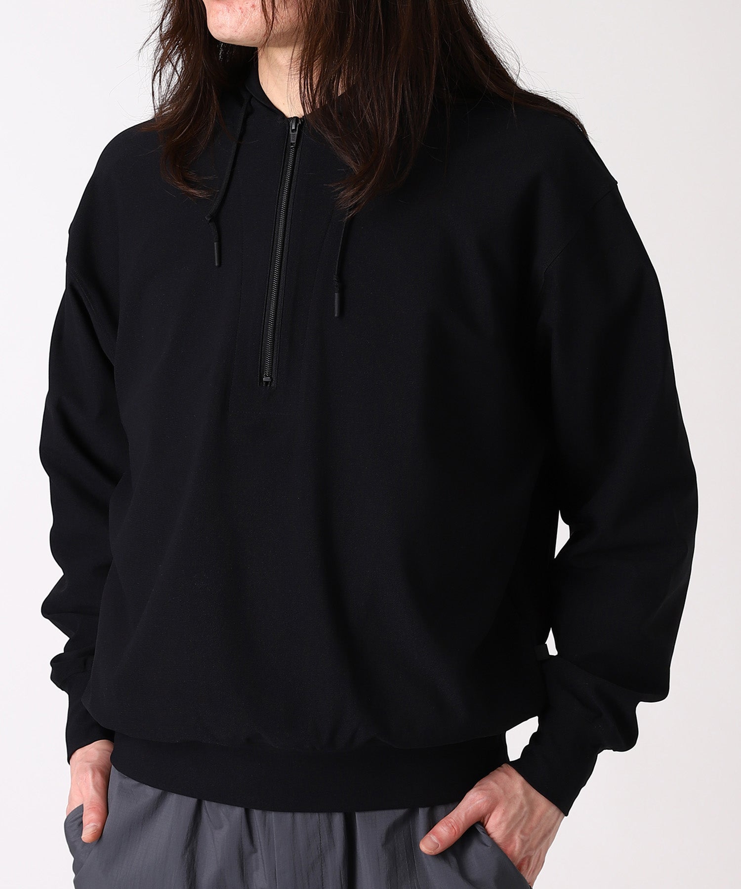 TECH FLEX JERSEY HALF ZIP PARKA