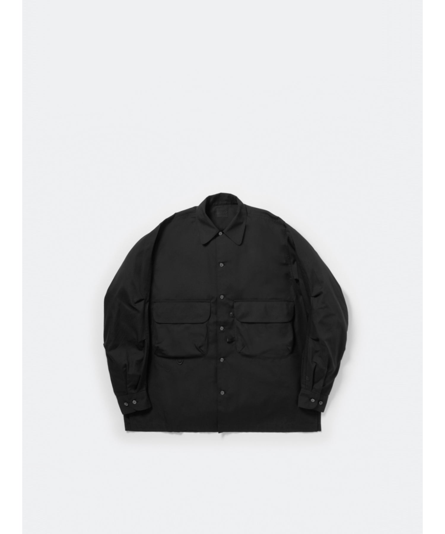 TECH SPORTS OPEN COLLAR SHIRT L/S