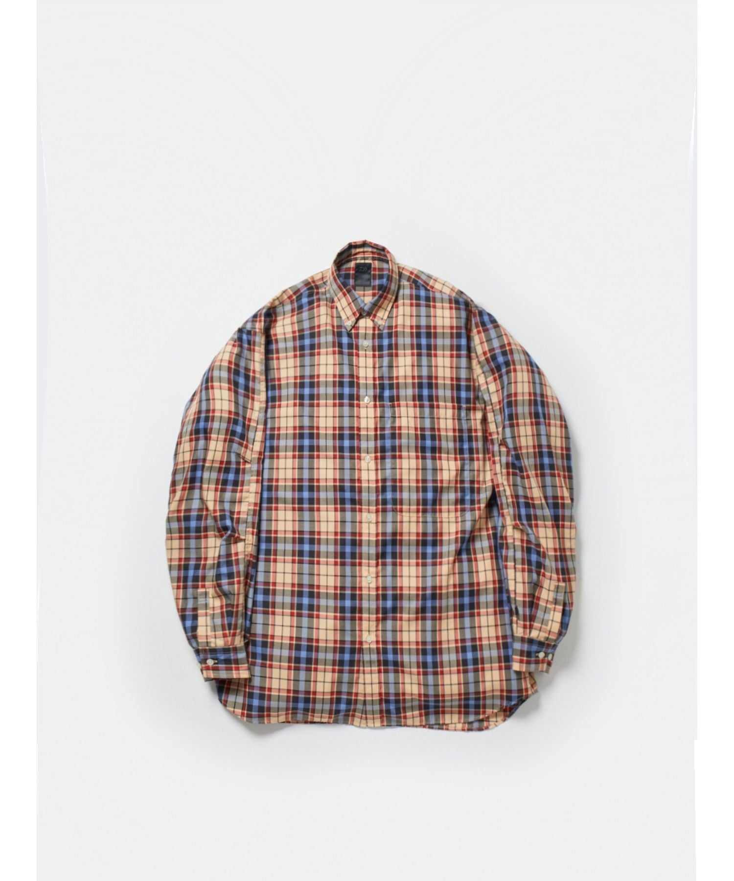Tech Button Down Shirts L/S Tartan Plaids