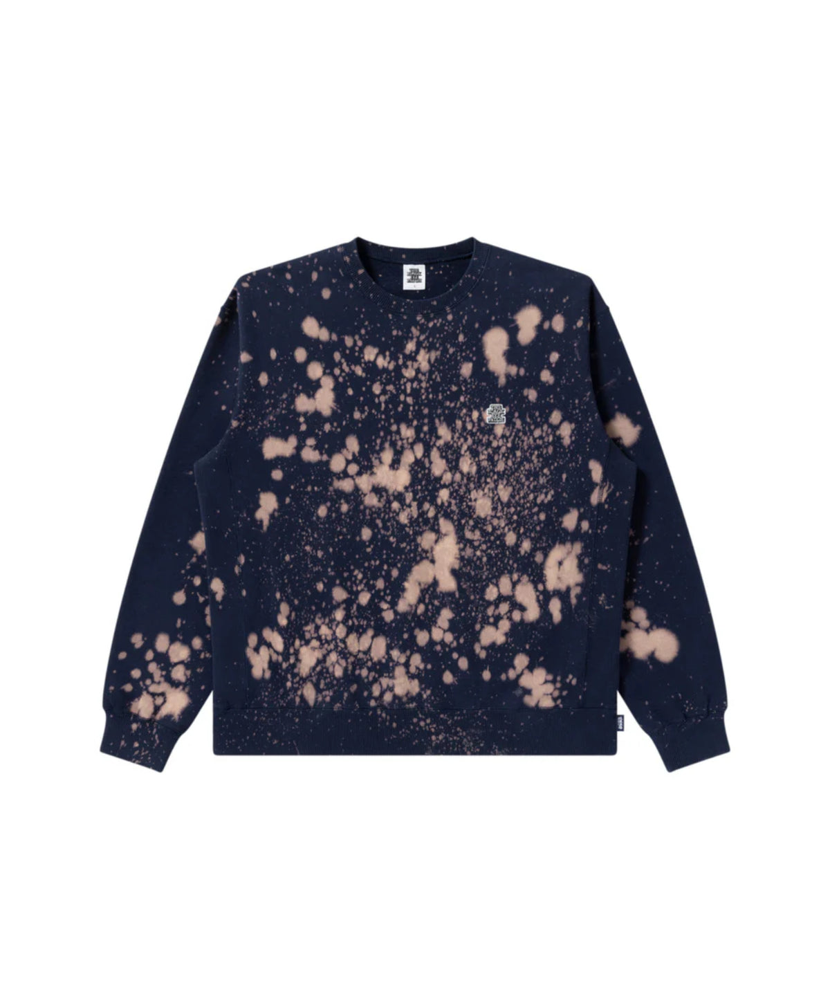SMALL OG ACID SPLATTERED CREW SWEAT