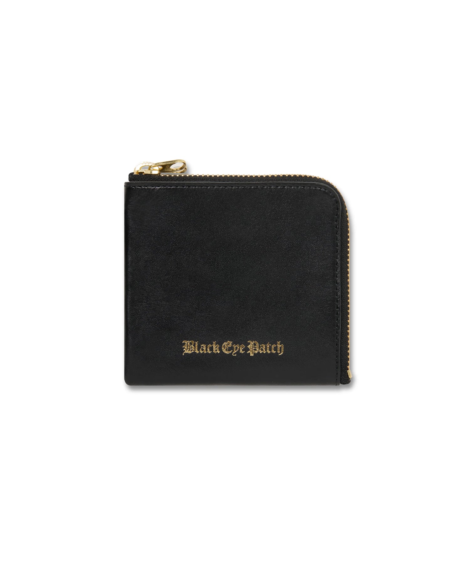 OE LOGO LEATHER ZIP WALLET - Black Eye Patch (ブラックアイパッチ