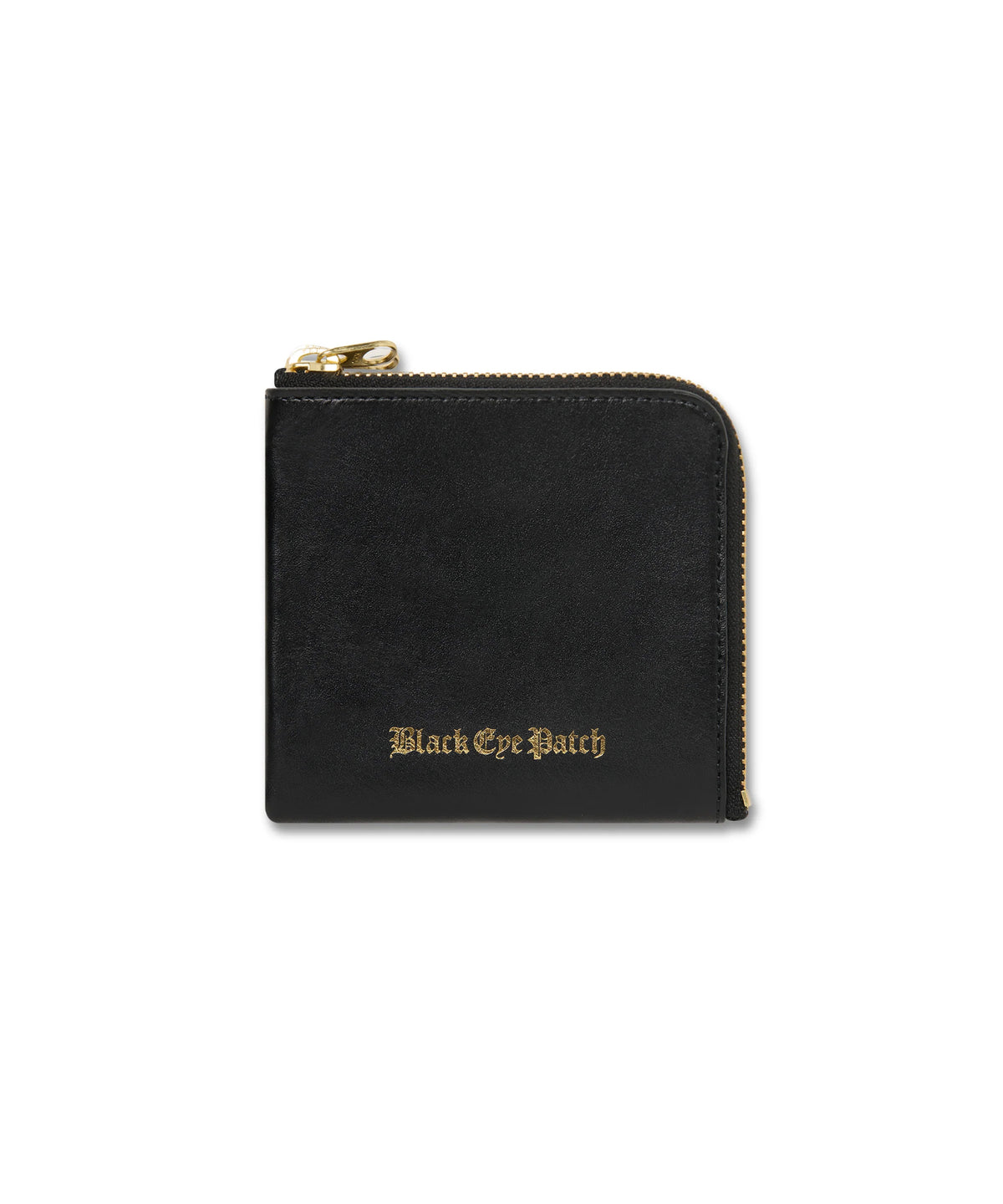 OE LOGO LEATHER ZIP WALLET