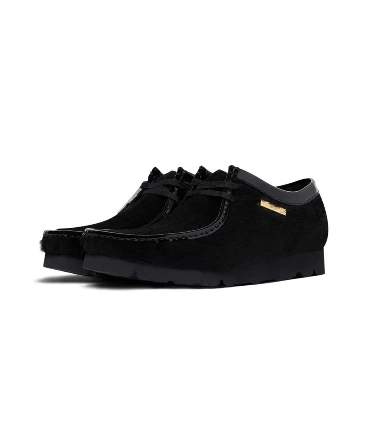 Clarks Wallabee Black Hair On