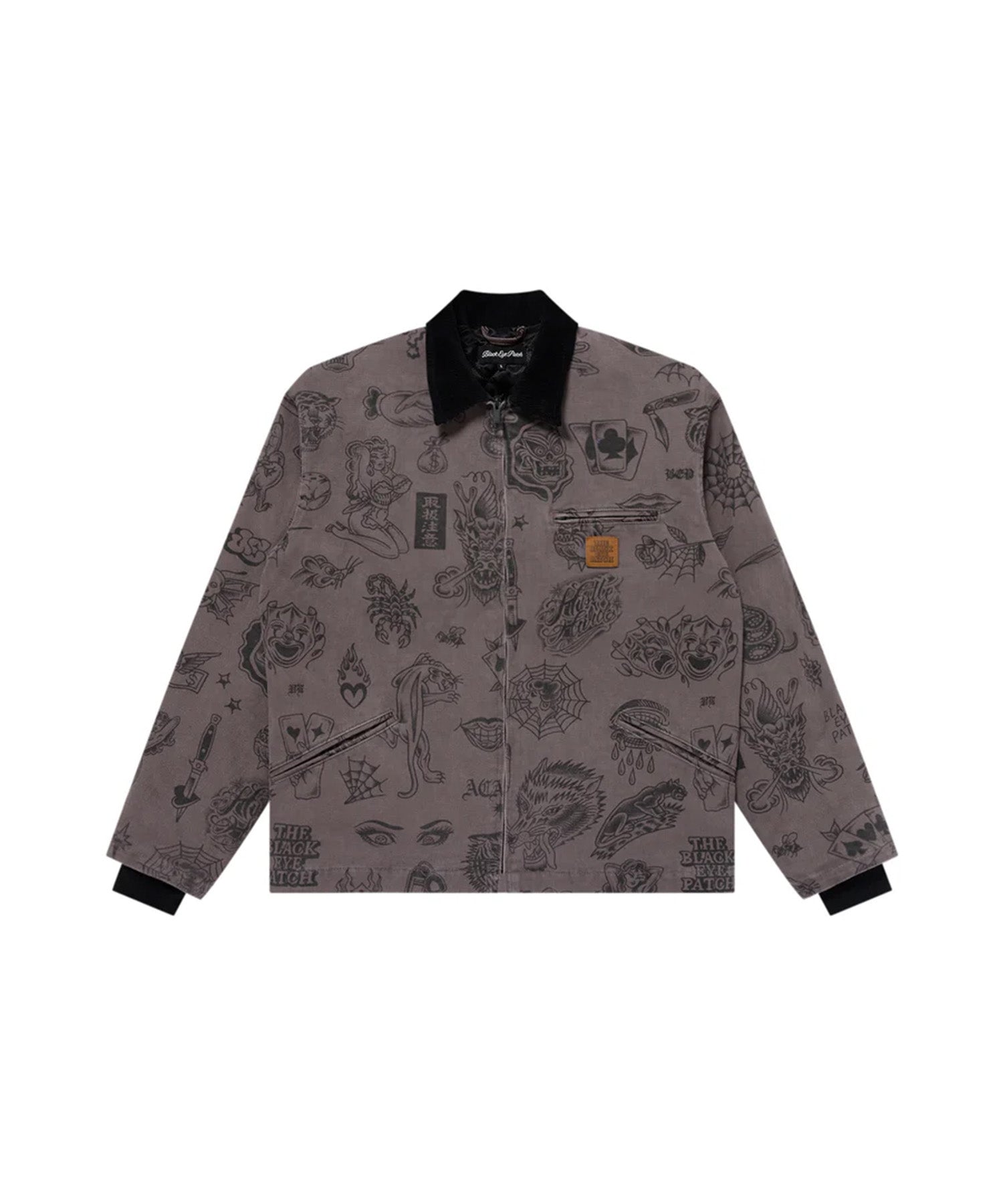UE TATTOO FLASH DUCK JACKET - Black Eye Patch (ブラックアイパッチ