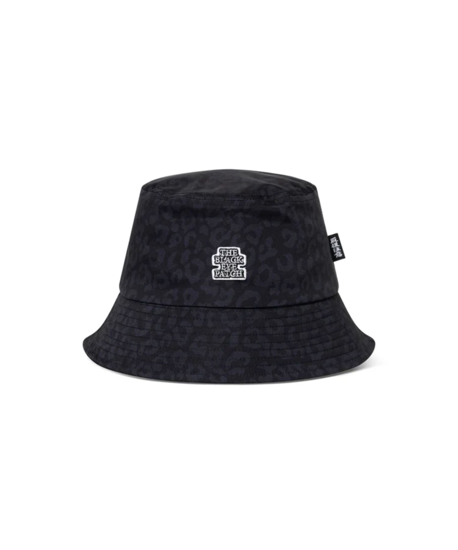 OG LABEL LEOPARD PATTERNED BUCKET HAT