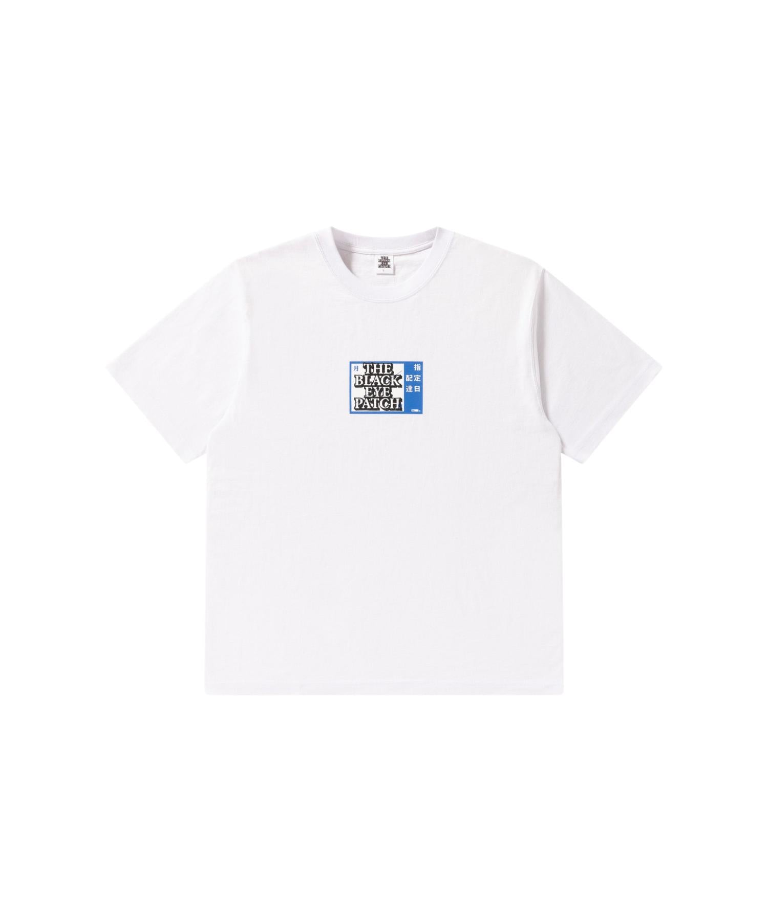 SCHEDULED DELIVERY LABEL TEE - Black Eye Patch (ブラックアイパッチ) - tops (トップス) |  FIGURE ONLINE (フィギュアオンライン) 【公式通販】