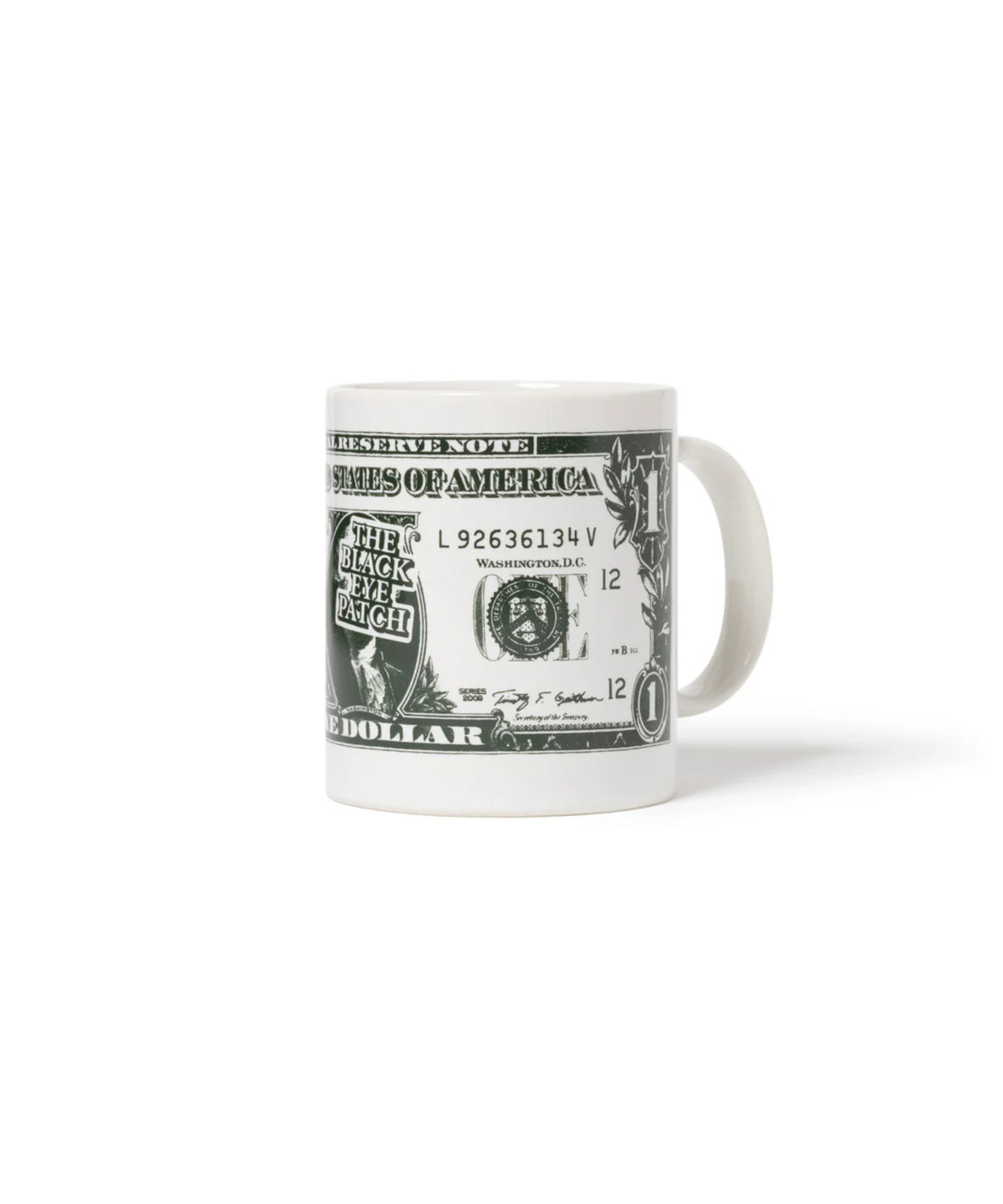 DOLLAR BILL MUG
