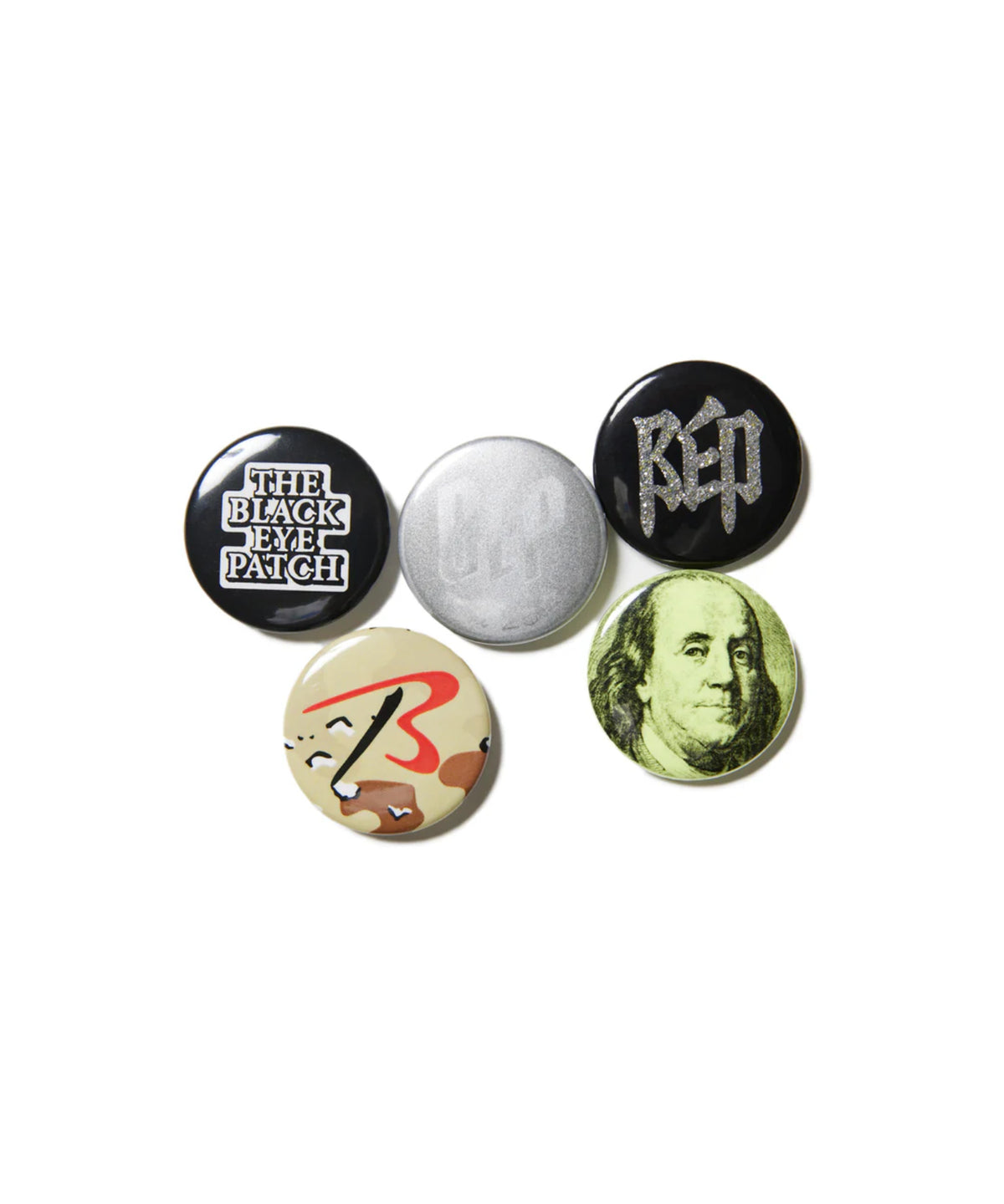 ASSORTED BUTTON BADGES