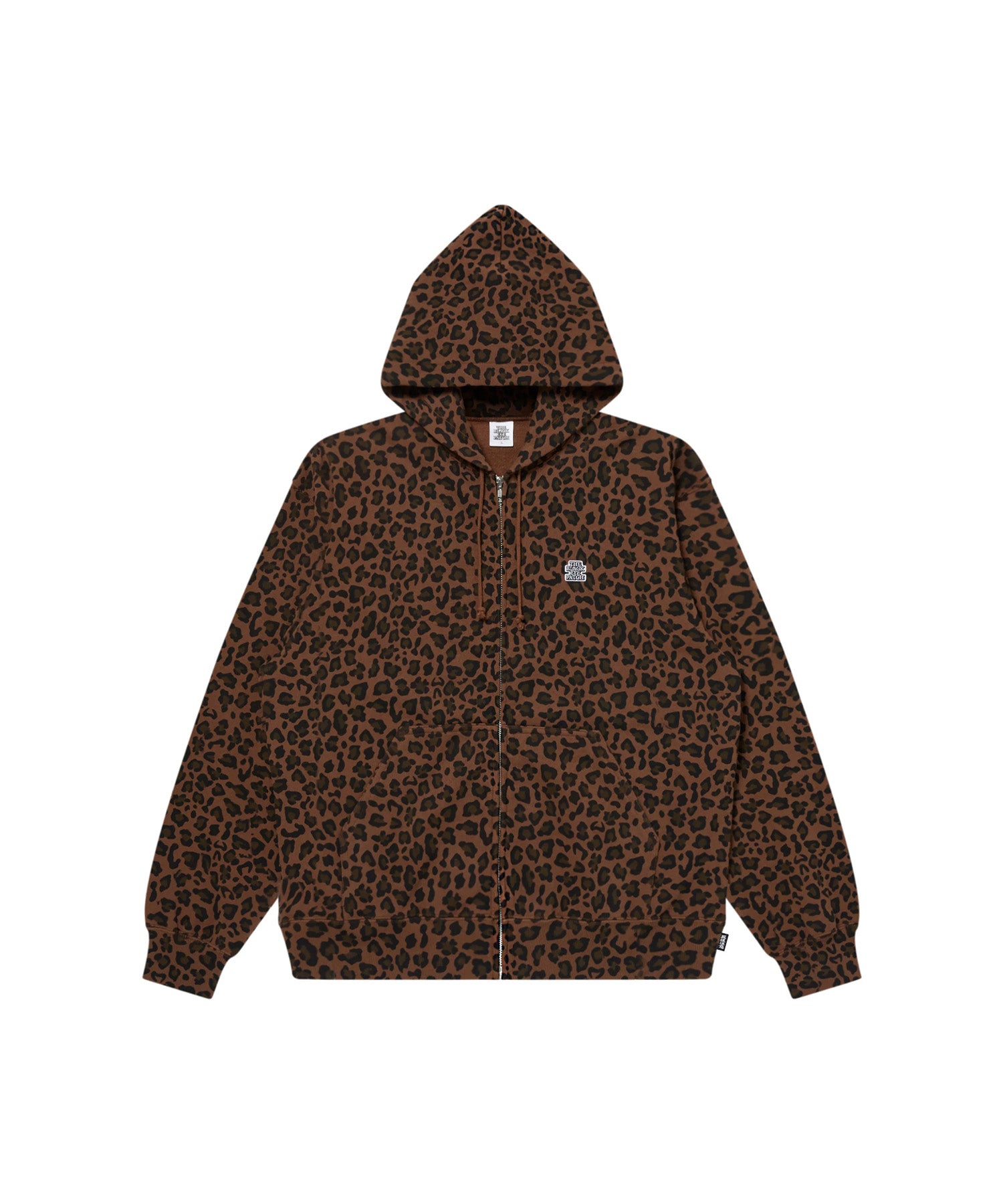 LEOPARD PATTERNED SMALL OG ZIP - Black Eye Patch (ブラックアイ