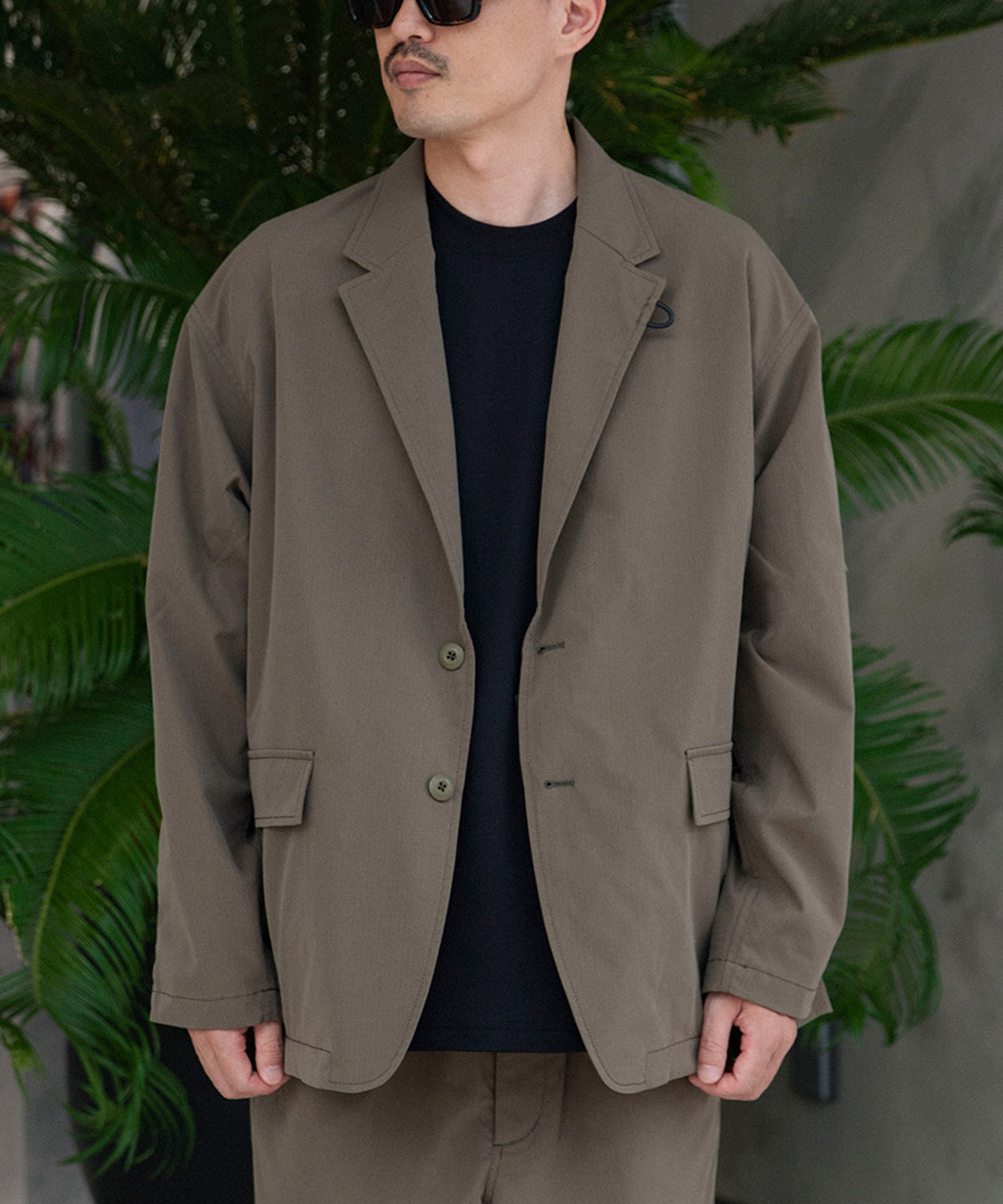 TECH LOOSE 2B JACKET RIPSTOP