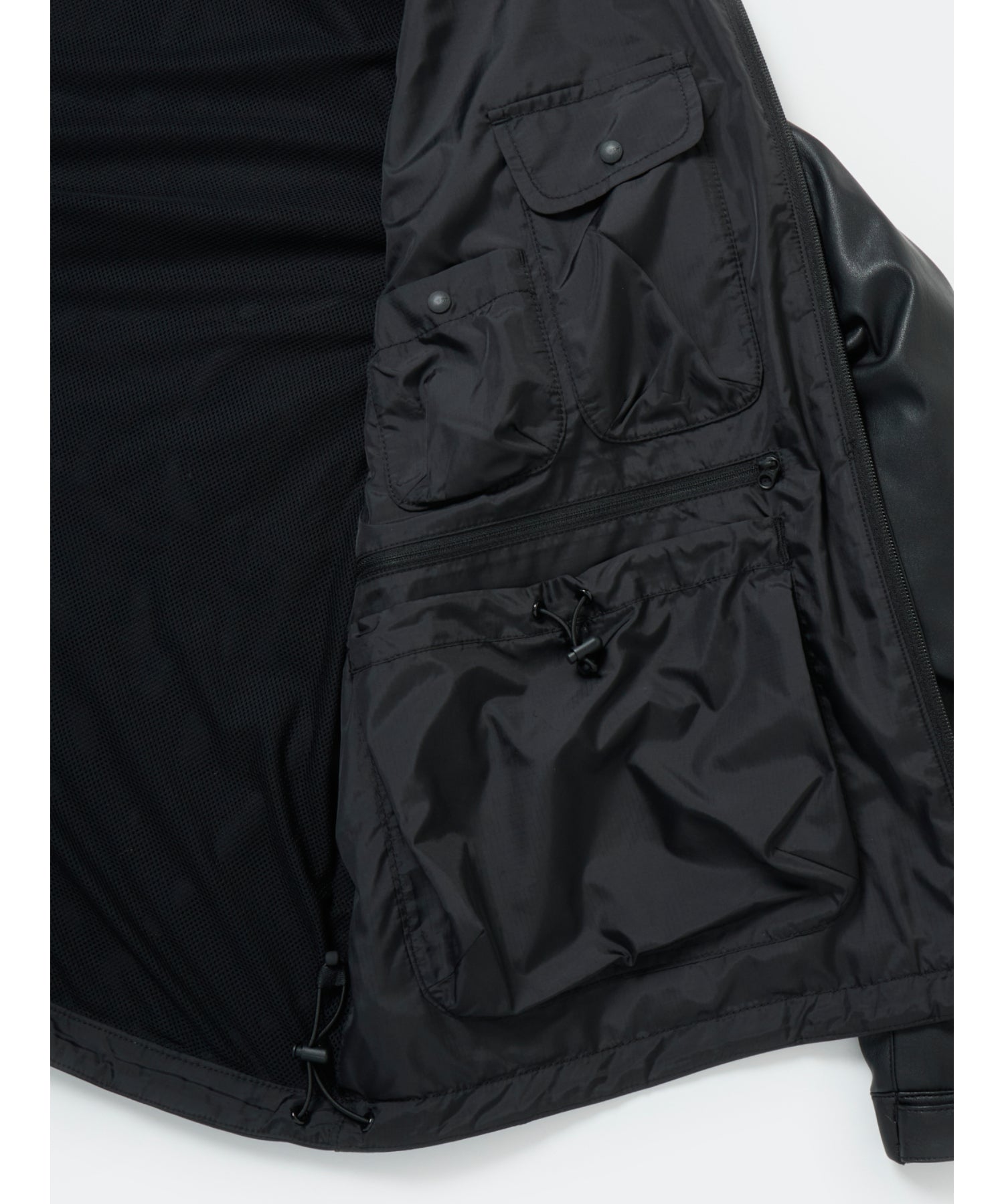 TECH SYNTHETIC SKIN WINDBREAKER JACKET