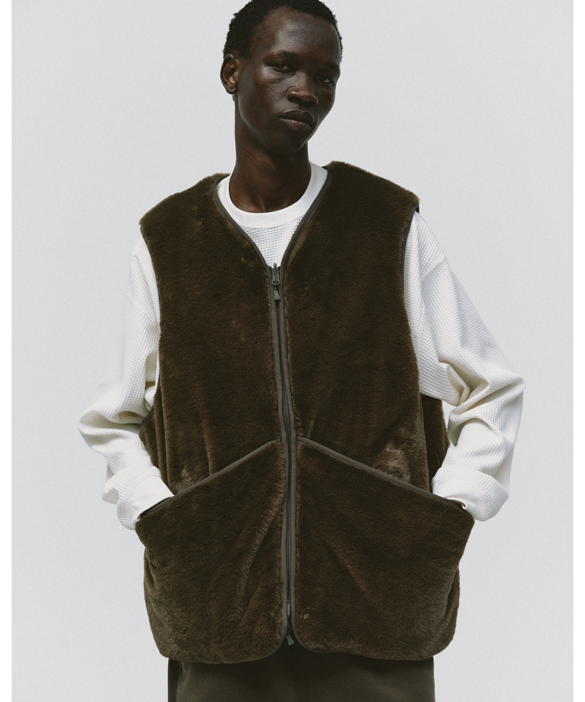 TECH REVERSIBLE BRITISH HUNTER FUR VEST