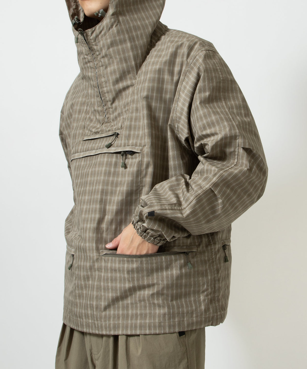 TECH ANORAK JACKET SUMMER PLAID
