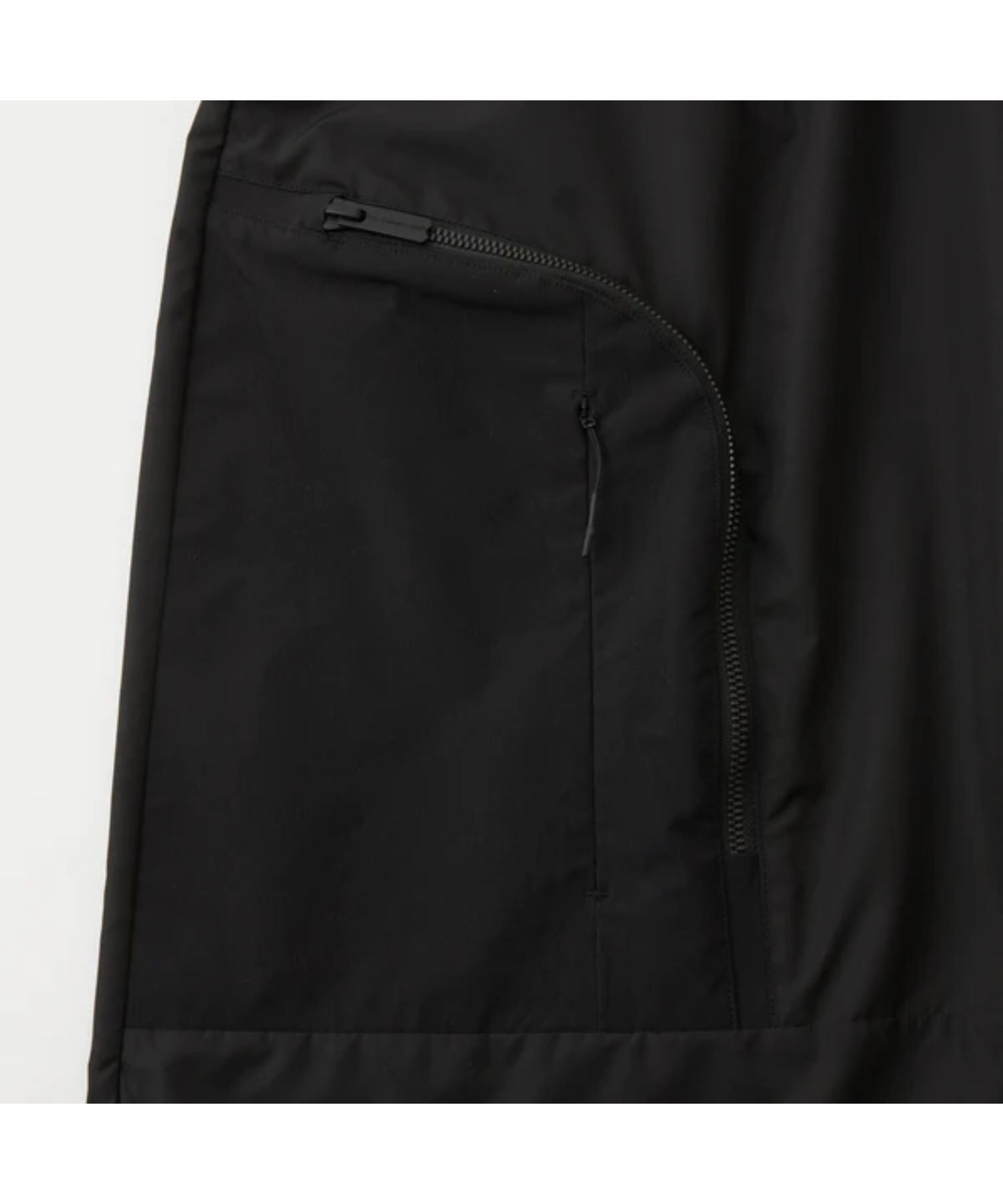 POLYESTER TAFFETA TAPERED CARGO PANTS