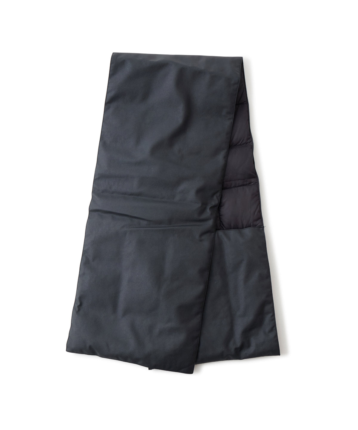 WM x TAION SYNTHETIC LEATHER DOWN MUFFLER