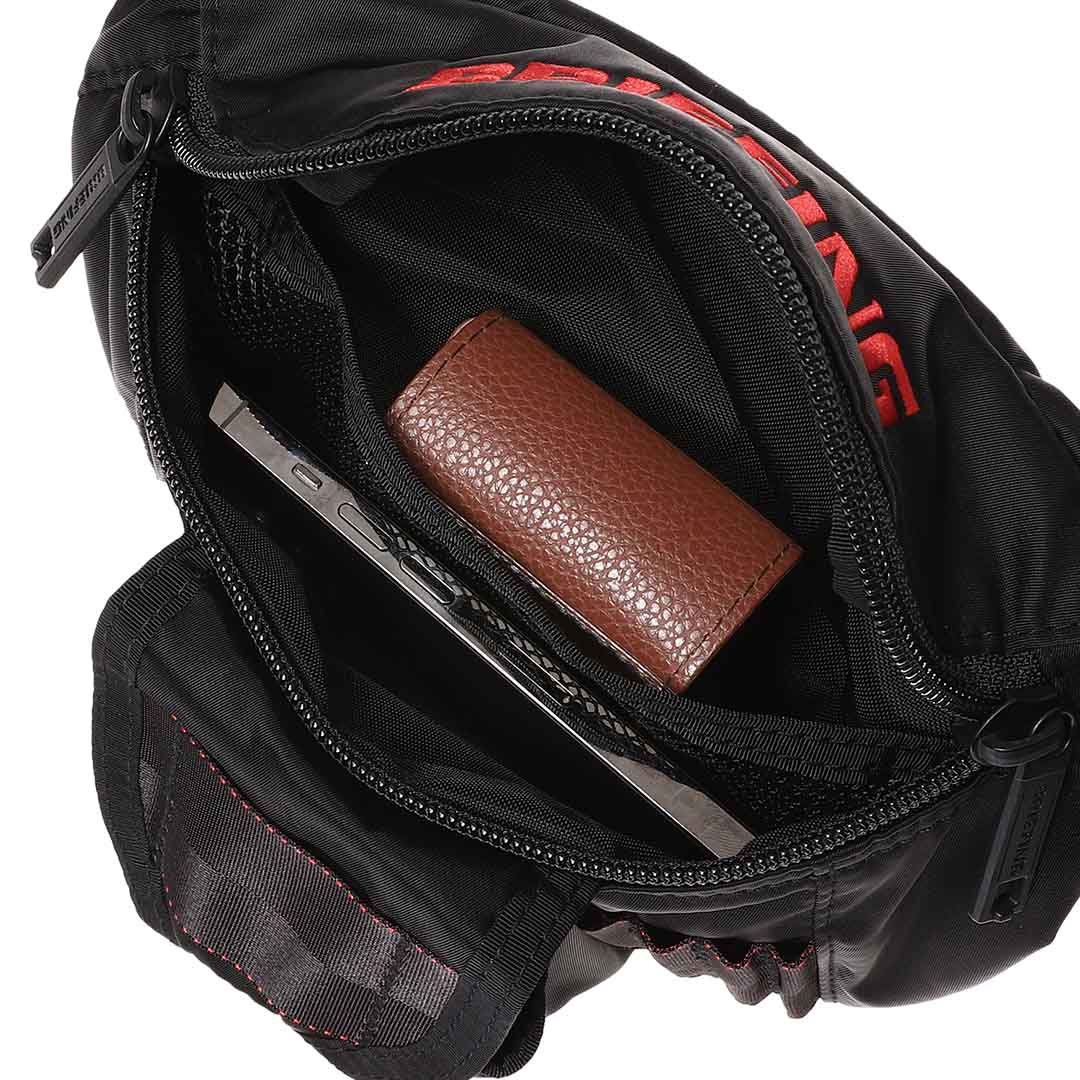 Briefing Golf Round Waist Pouch Eco Twil