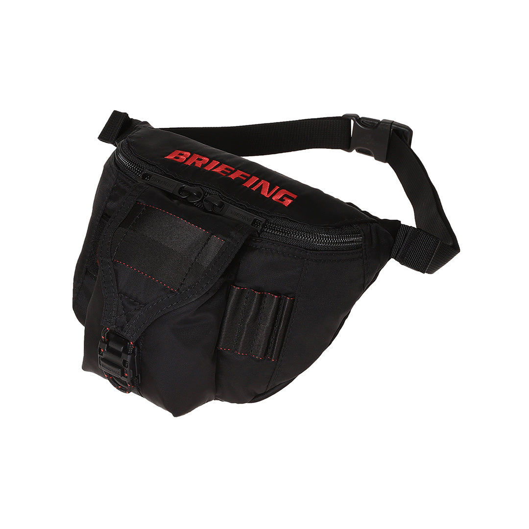 Briefing Golf Round Waist Pouch Eco Twil