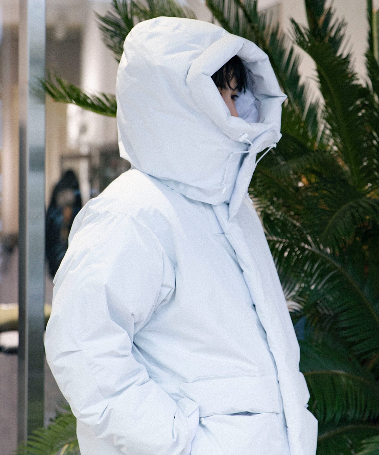 ホワイト グラデーション ダウンジャケット WINDSTOPPER EXPEDITION DOWN JACKET - DAIWA PIER39 (ダイワピア39