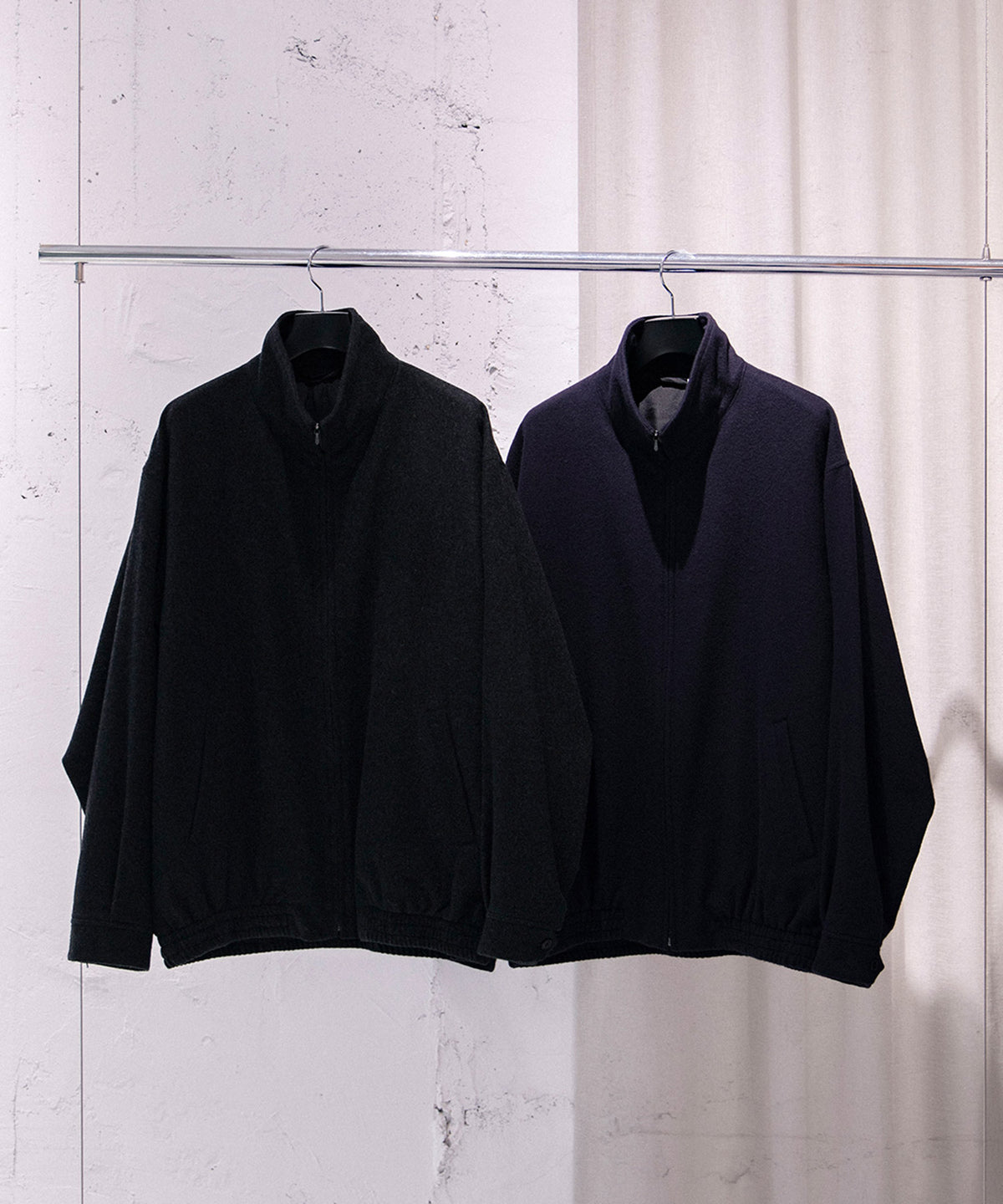 カシミヤ トラックジャケット