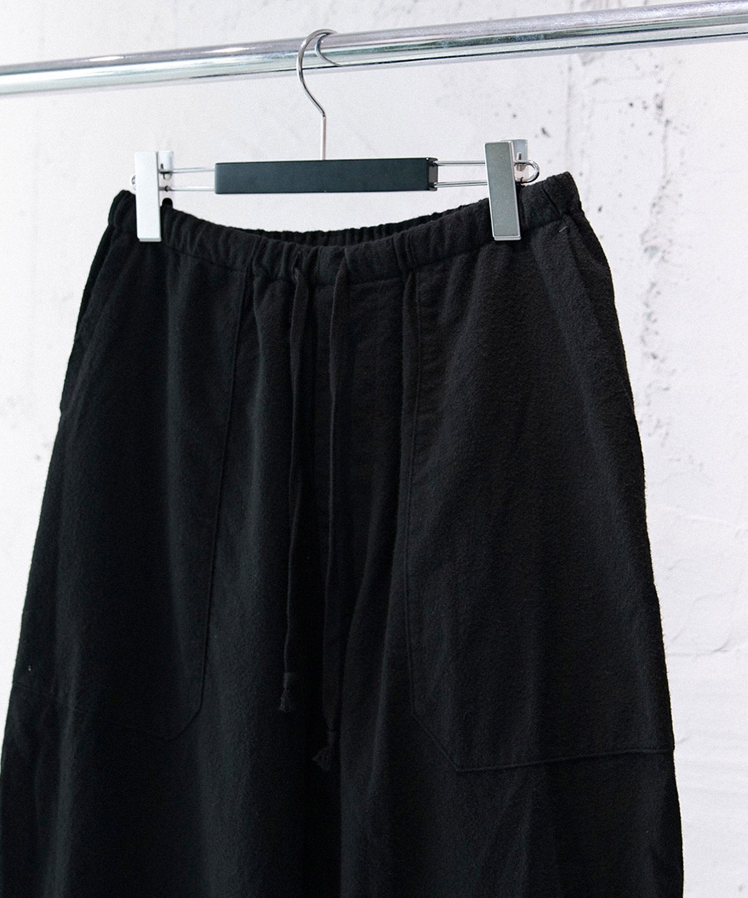 コットンネル テーパードパンツ