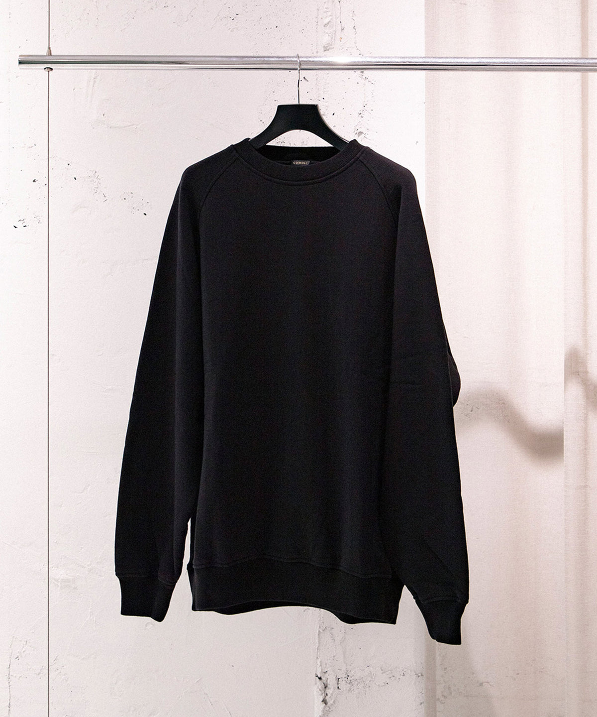 コットン裏毛 クルーネック