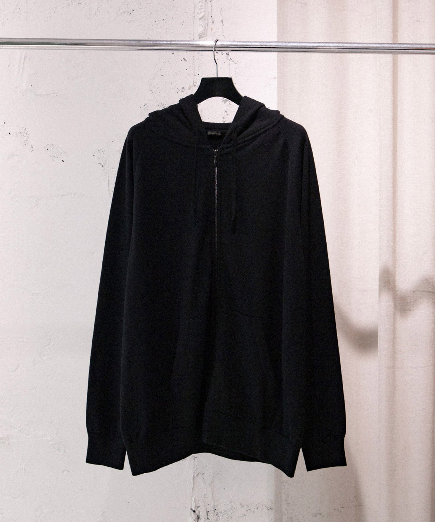 ウールニット ジップパーカ - COMOLI (コモリ) - tops (トップス