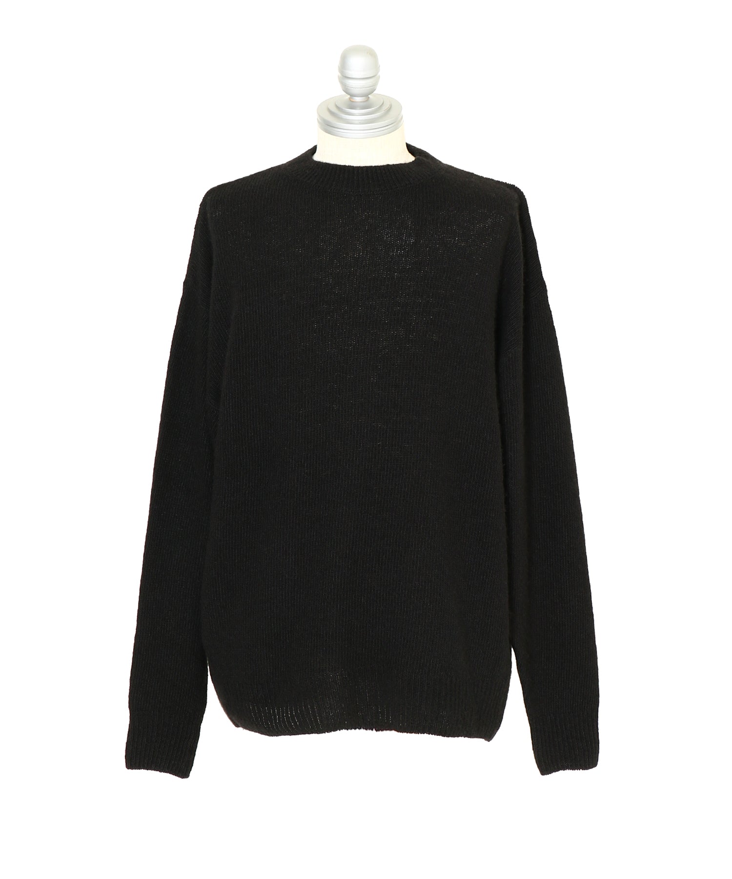 カシミヤ製品染 クルーネックニット - COMOLI (コモリ) - tops