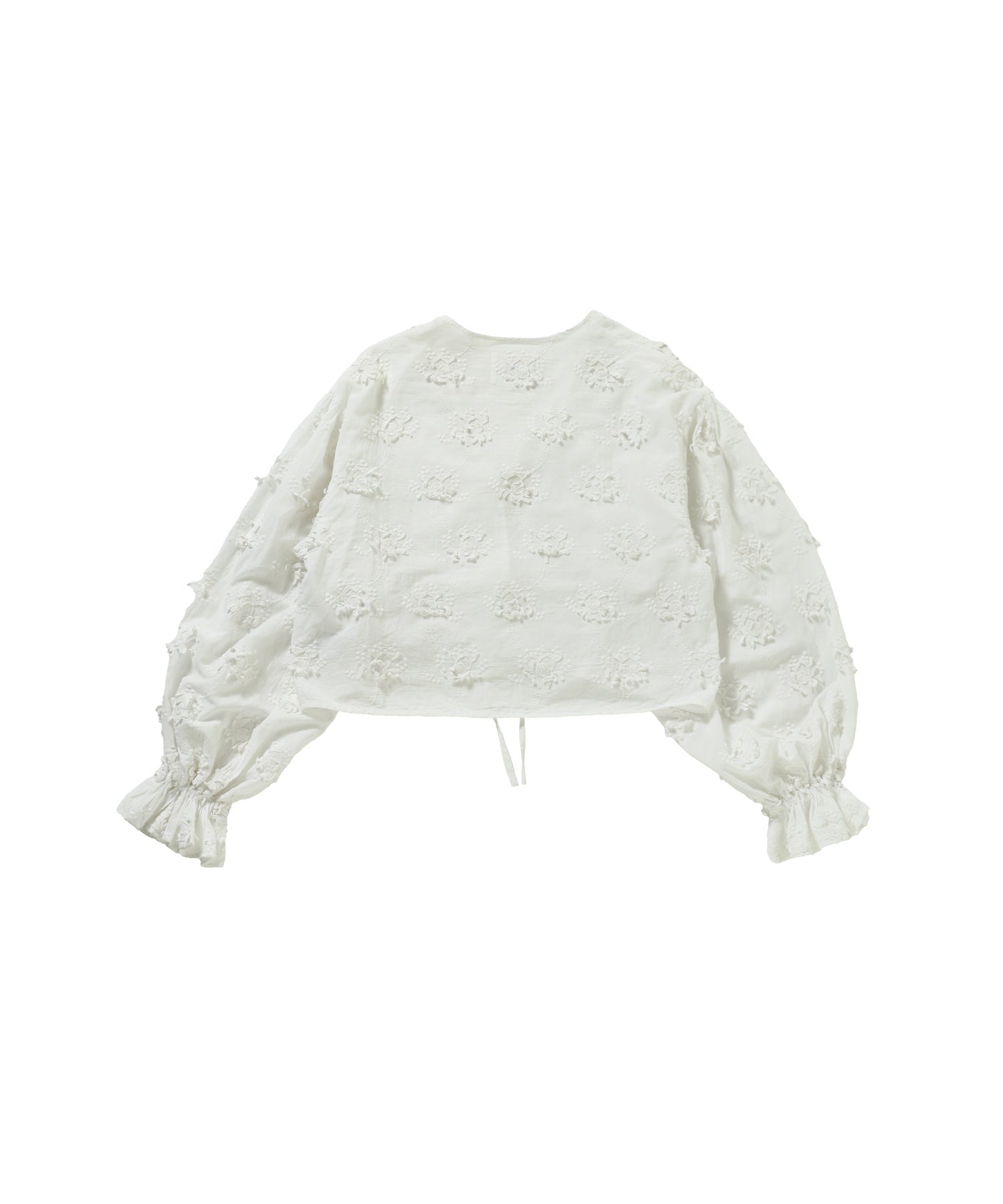 3D embroidery bolero