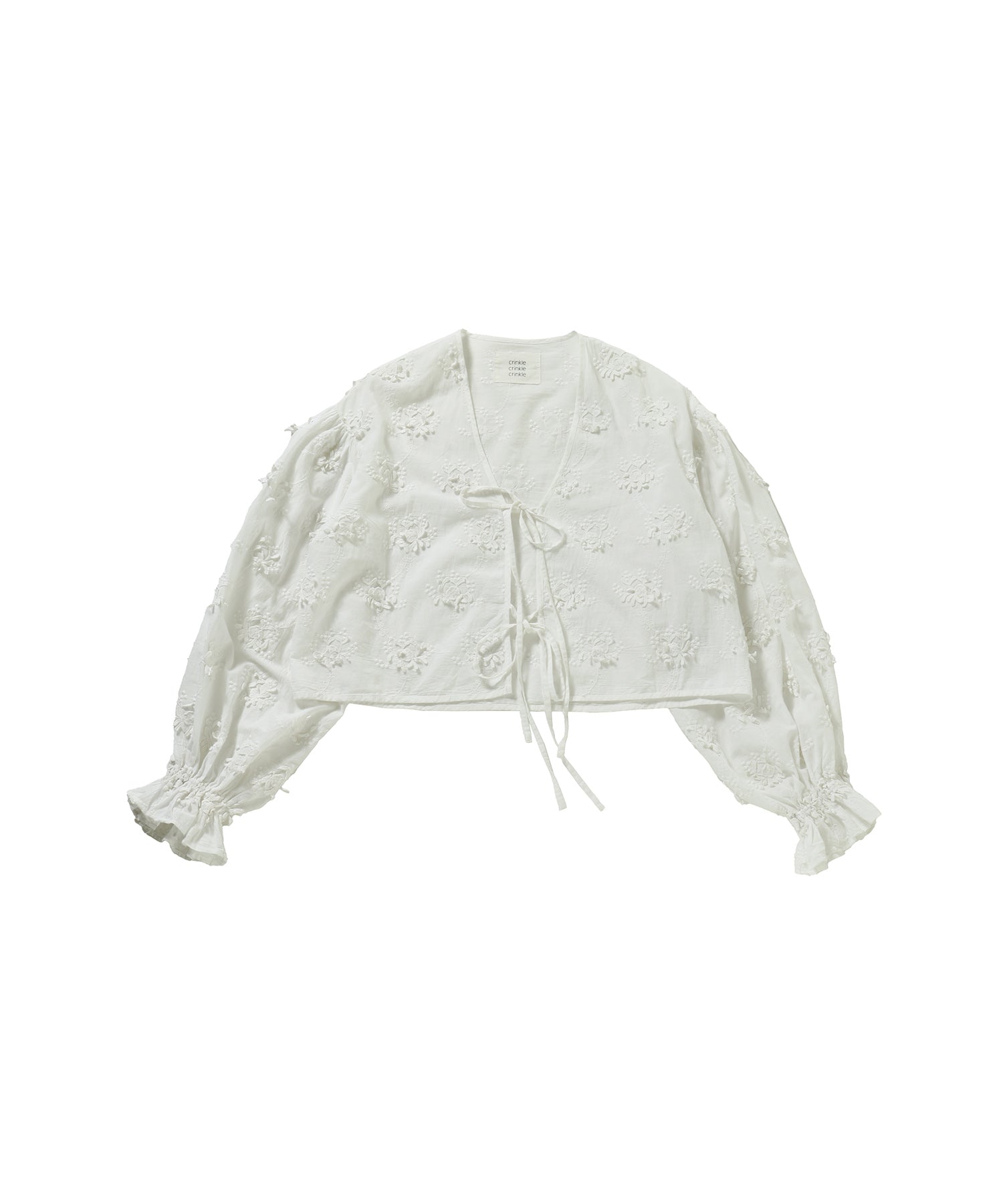 3D embroidery bolero