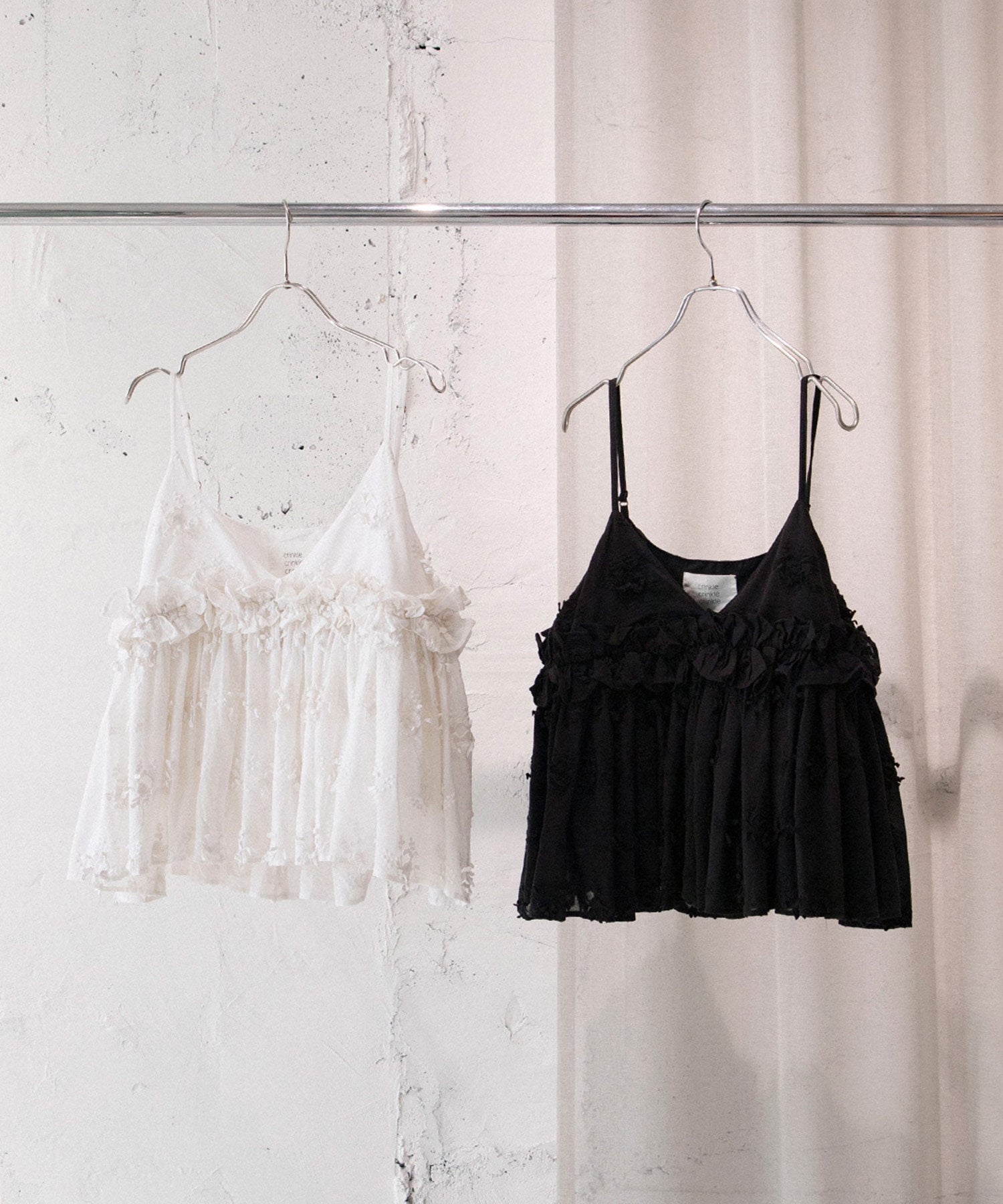 3D embroidery camisole