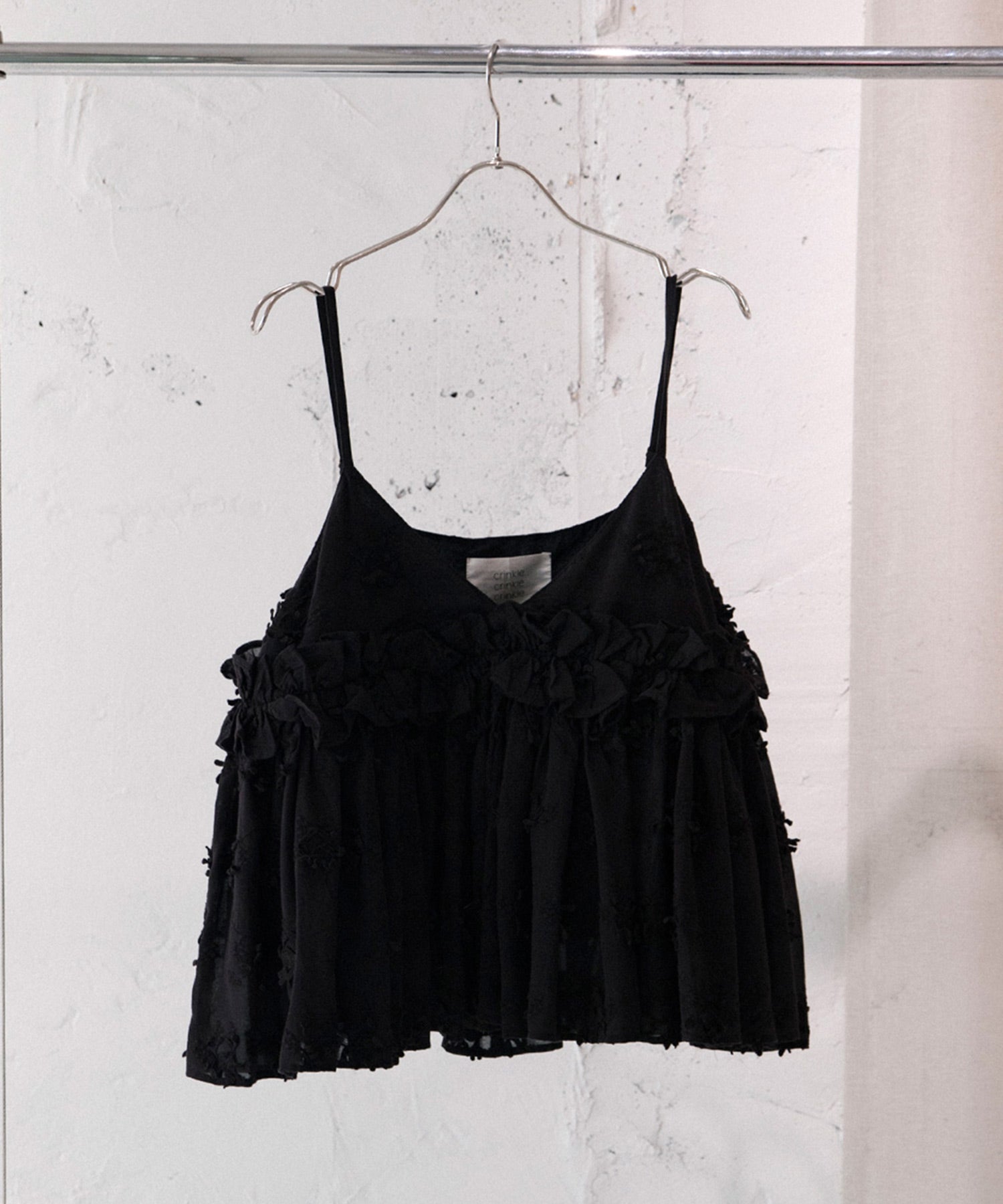 3D embroidery camisole