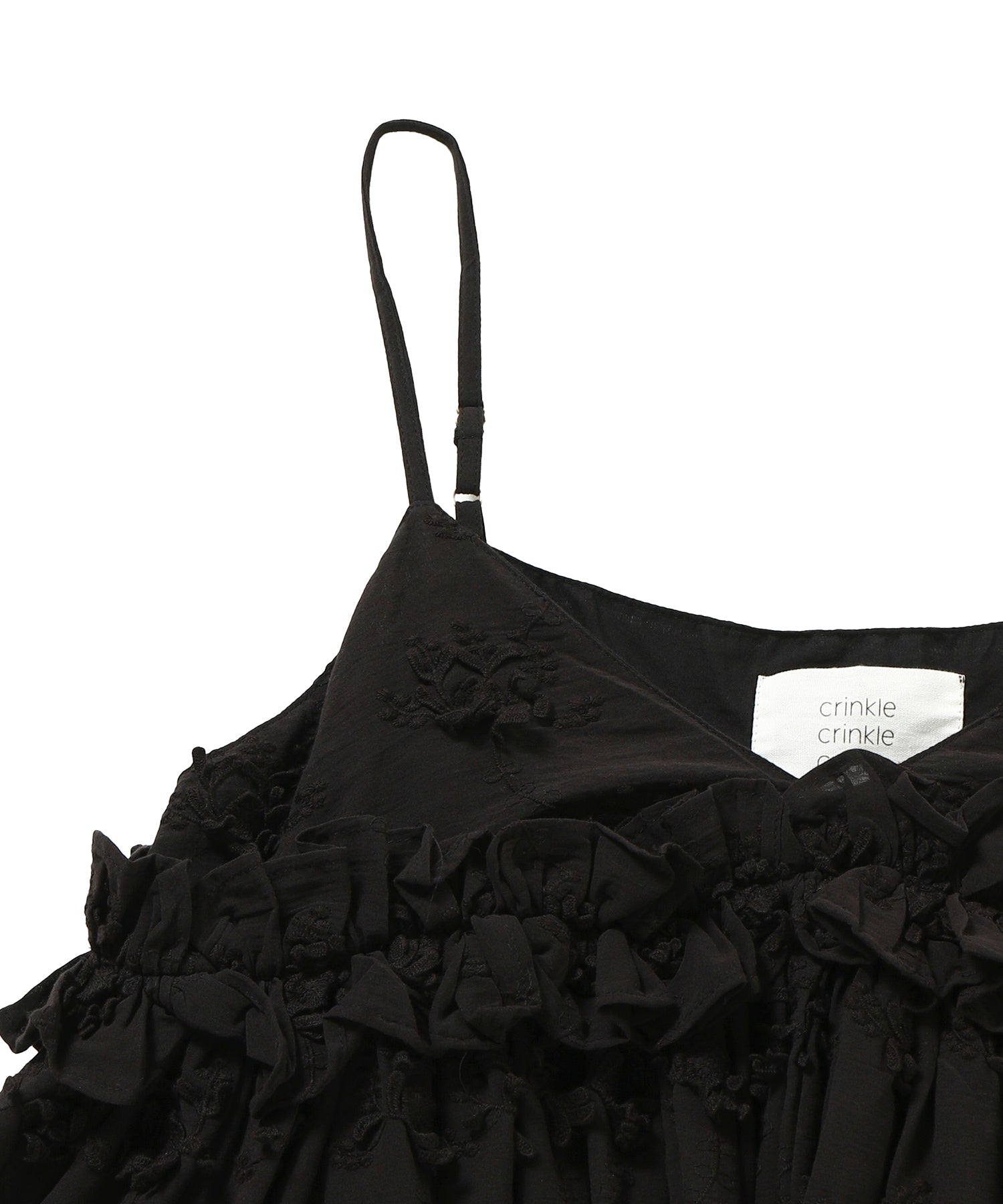 3D embroidery camisole