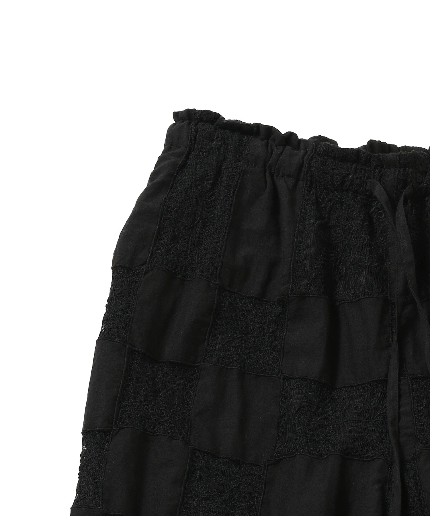 Patchwork Embroidery Pants - 250433204005